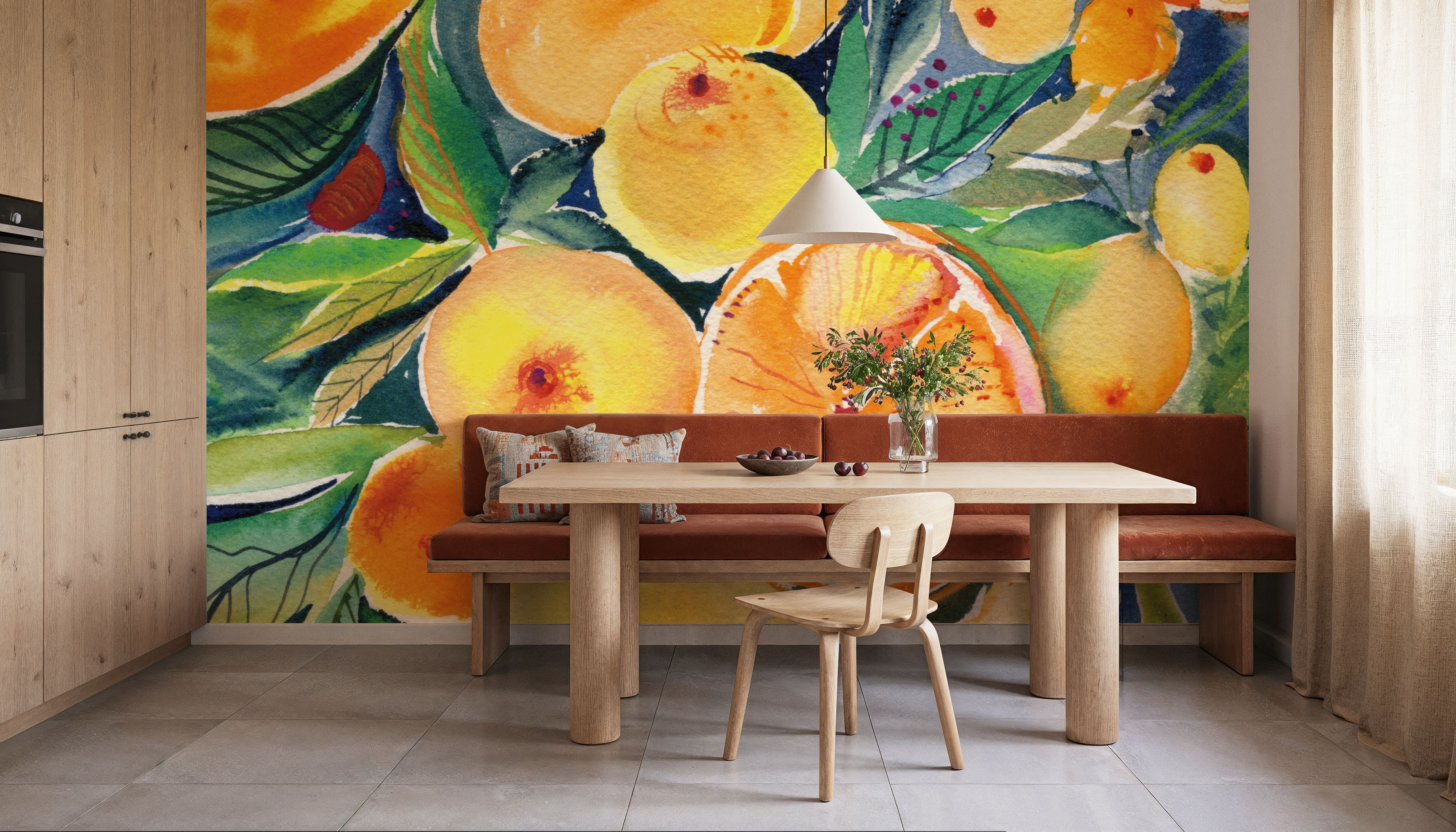 Summery Citrus, Wallpaper