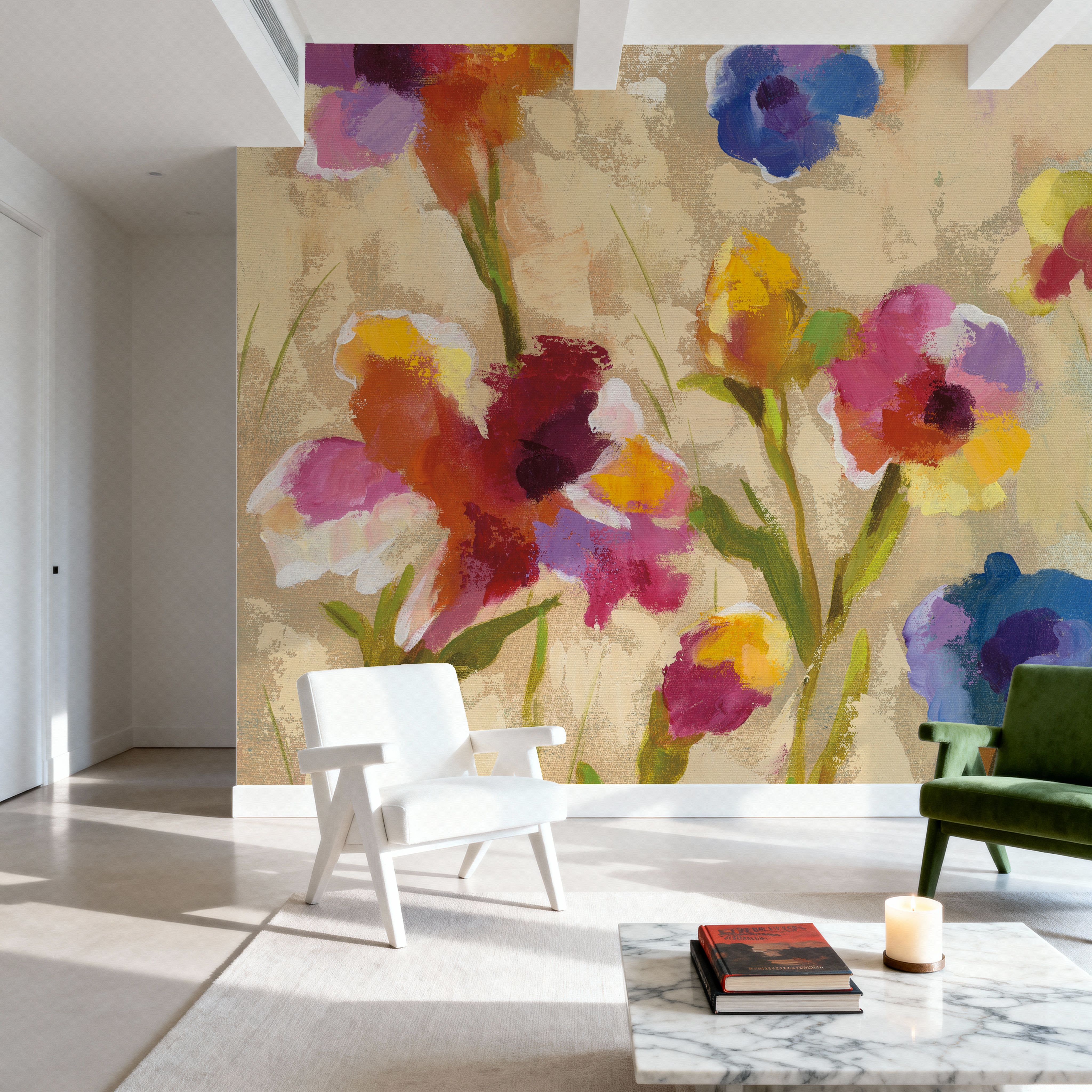 Bold Bright Flowers II