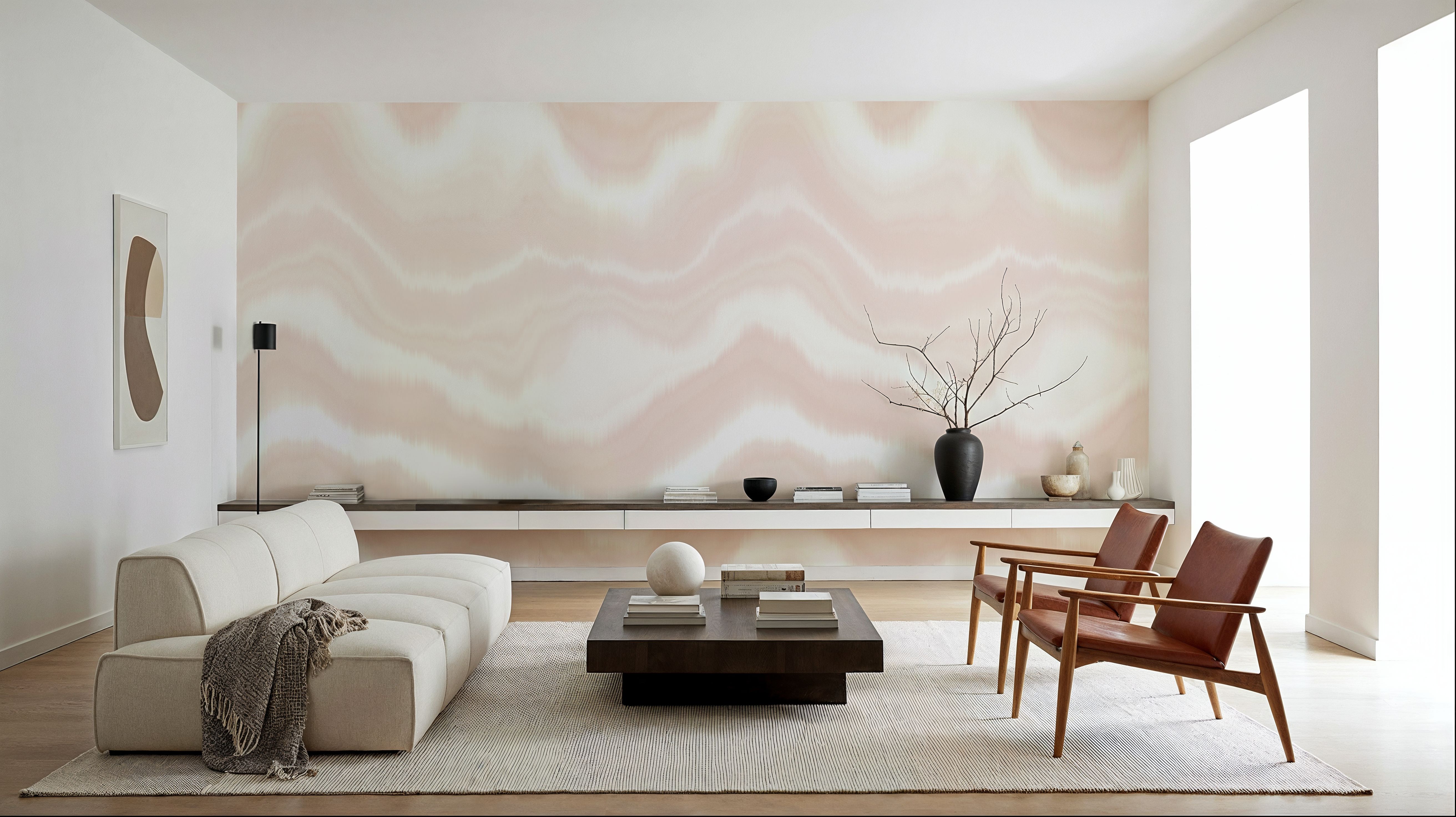 Soft and Wavy, Wallpaper