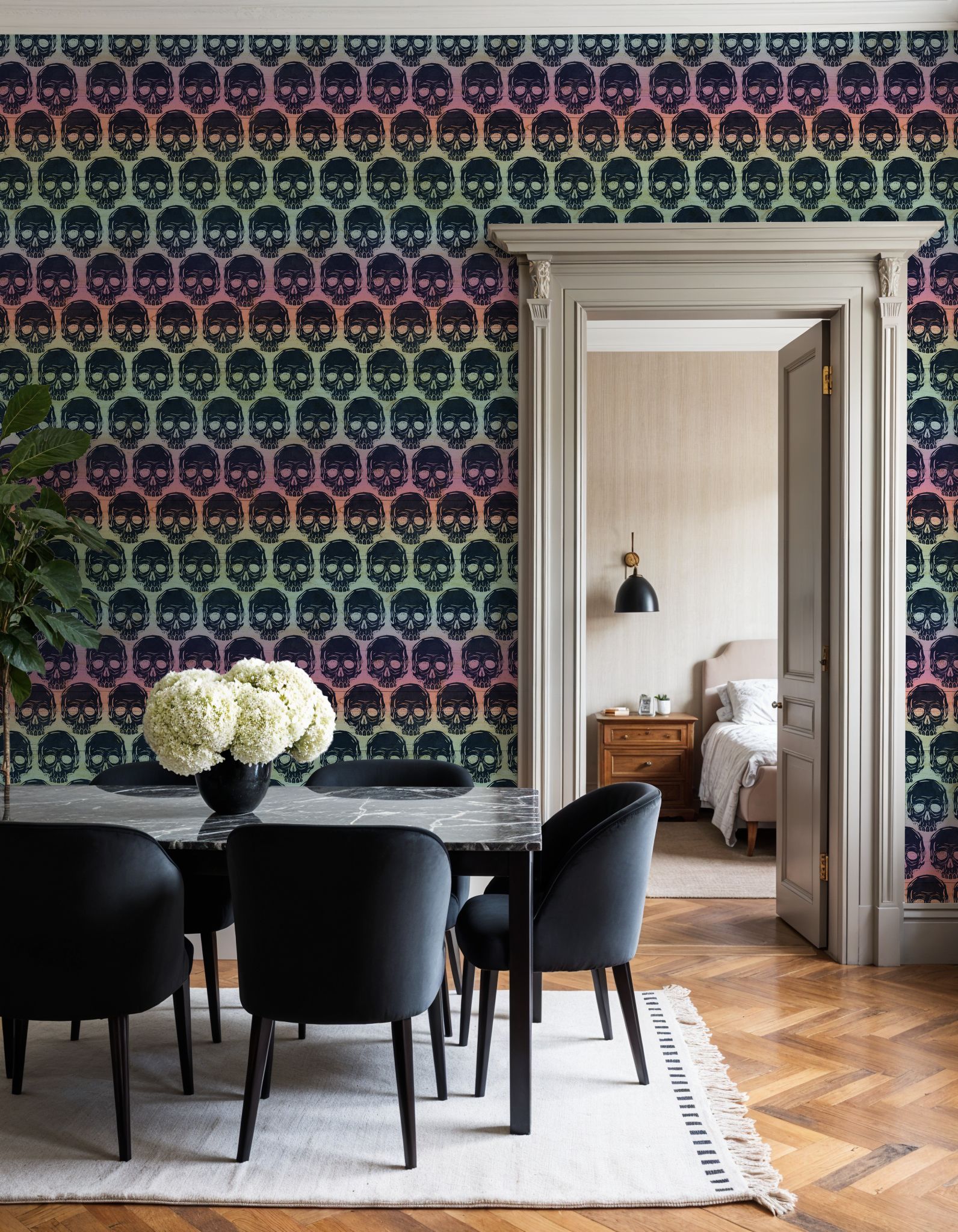 Skulls Everywhere Neon