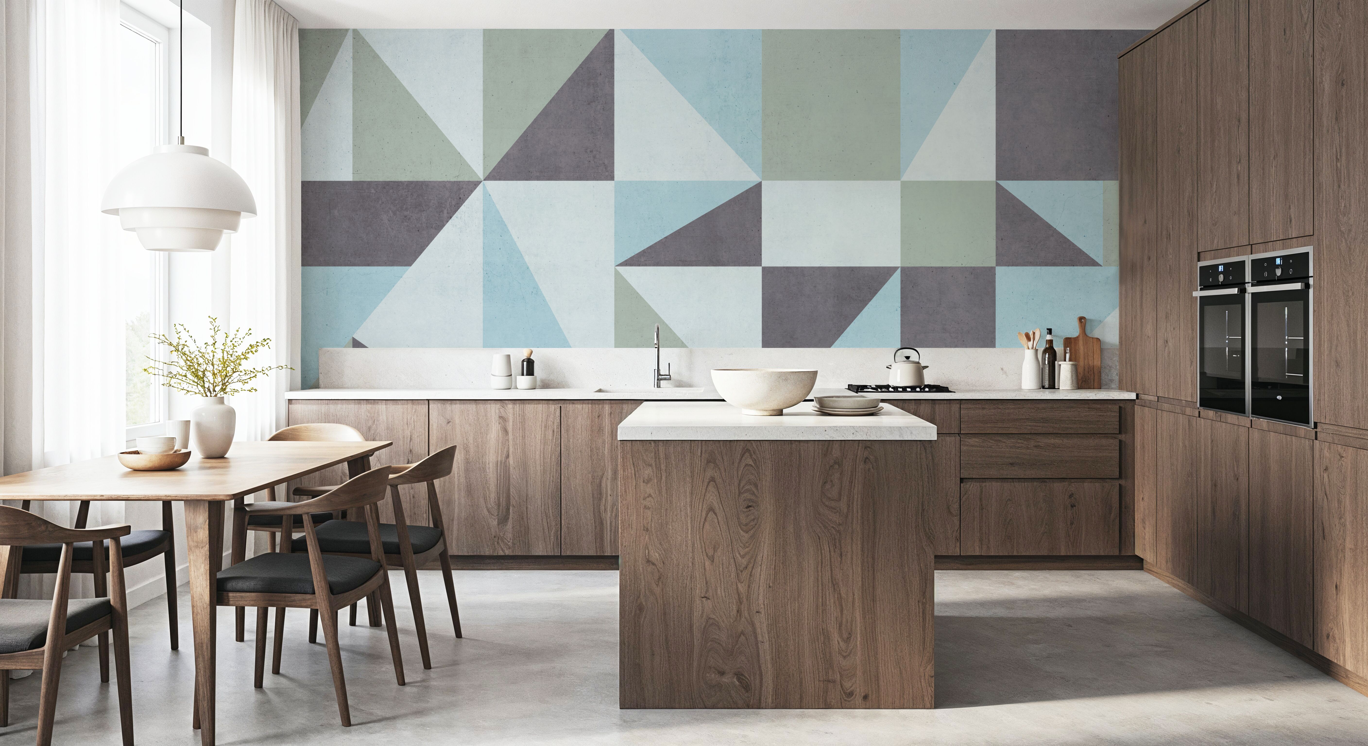 Modern Geometrics, Ice Blue