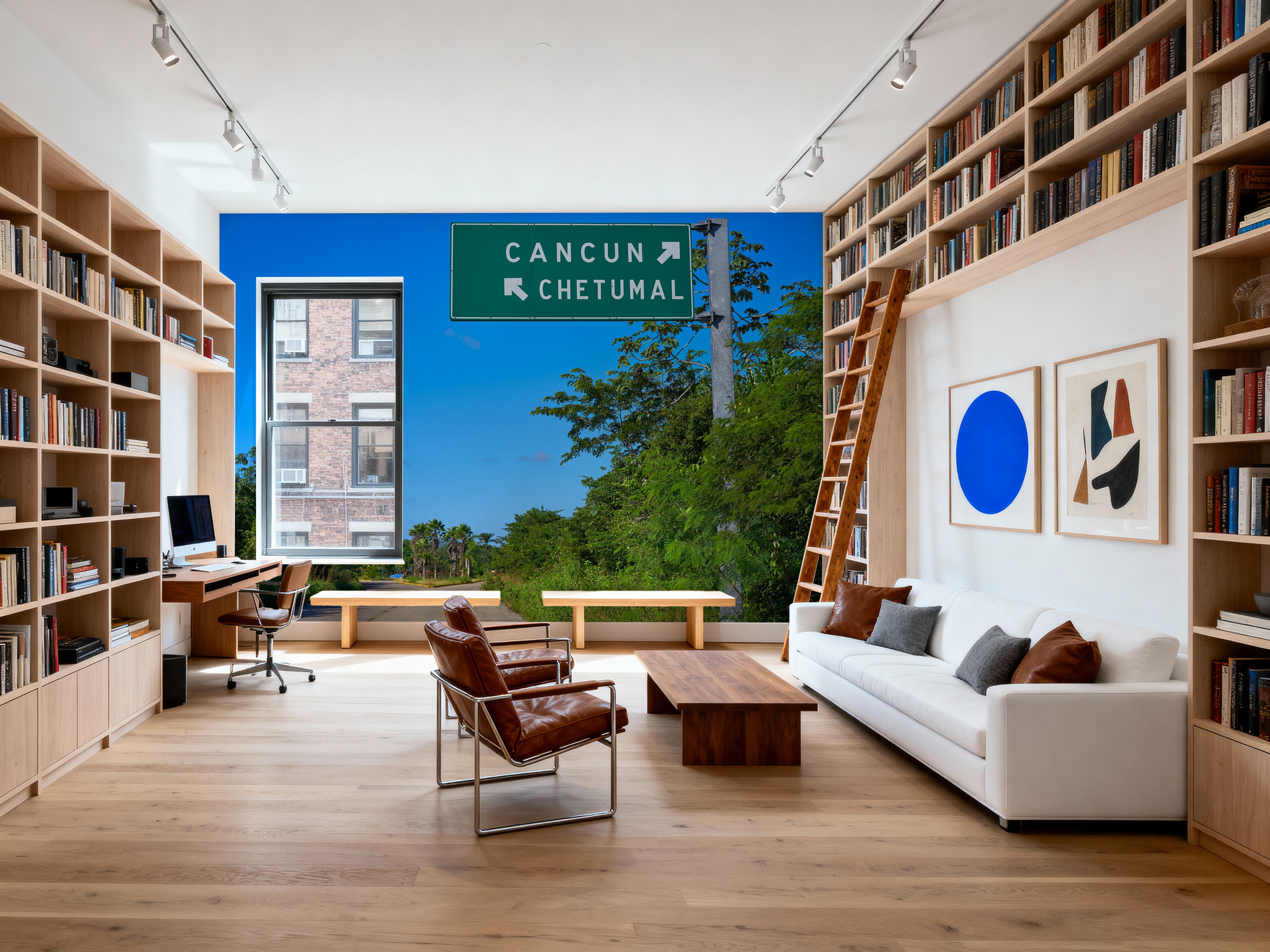 Yucatan Crossroads, Wallpaper