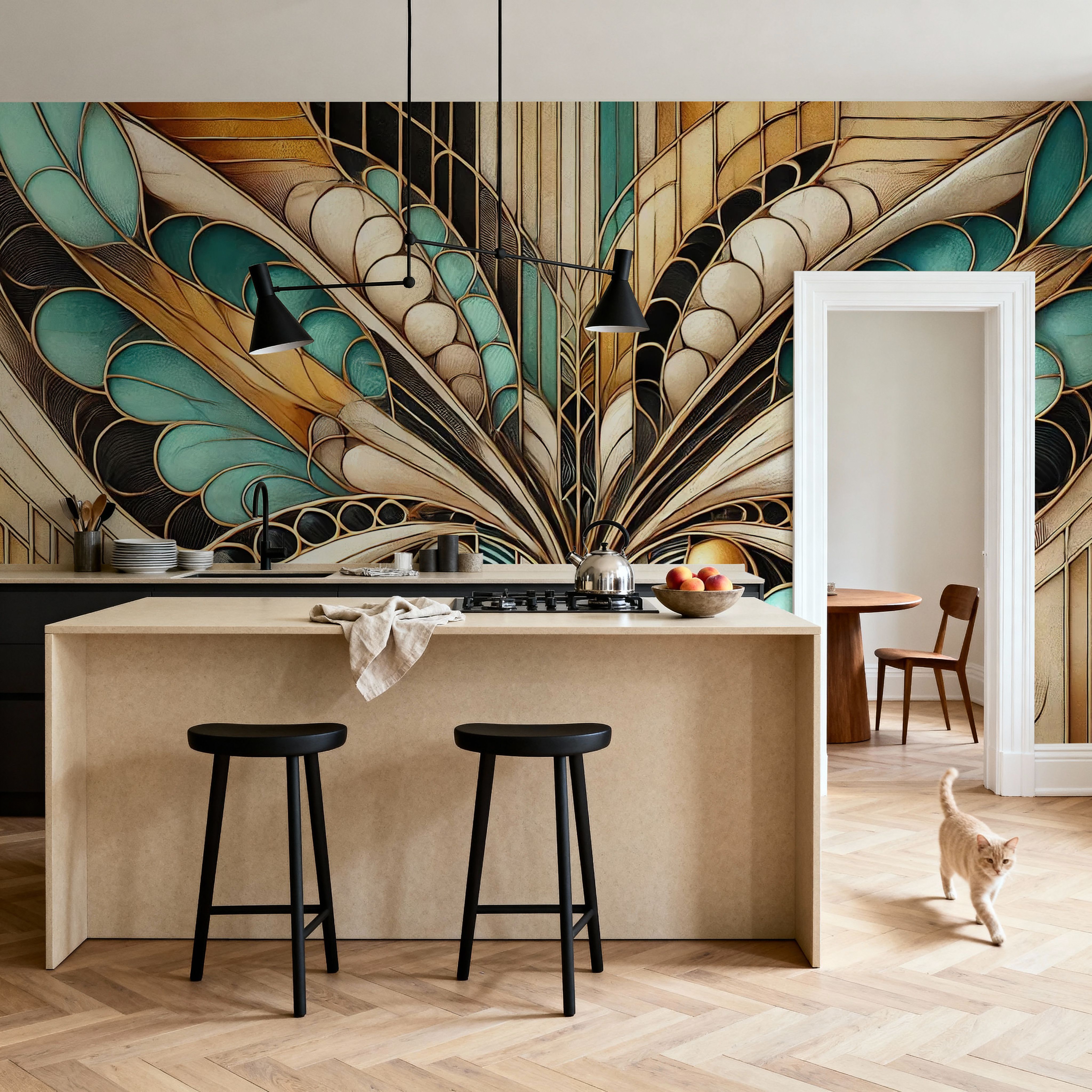 Art Deco Butterfly Wings