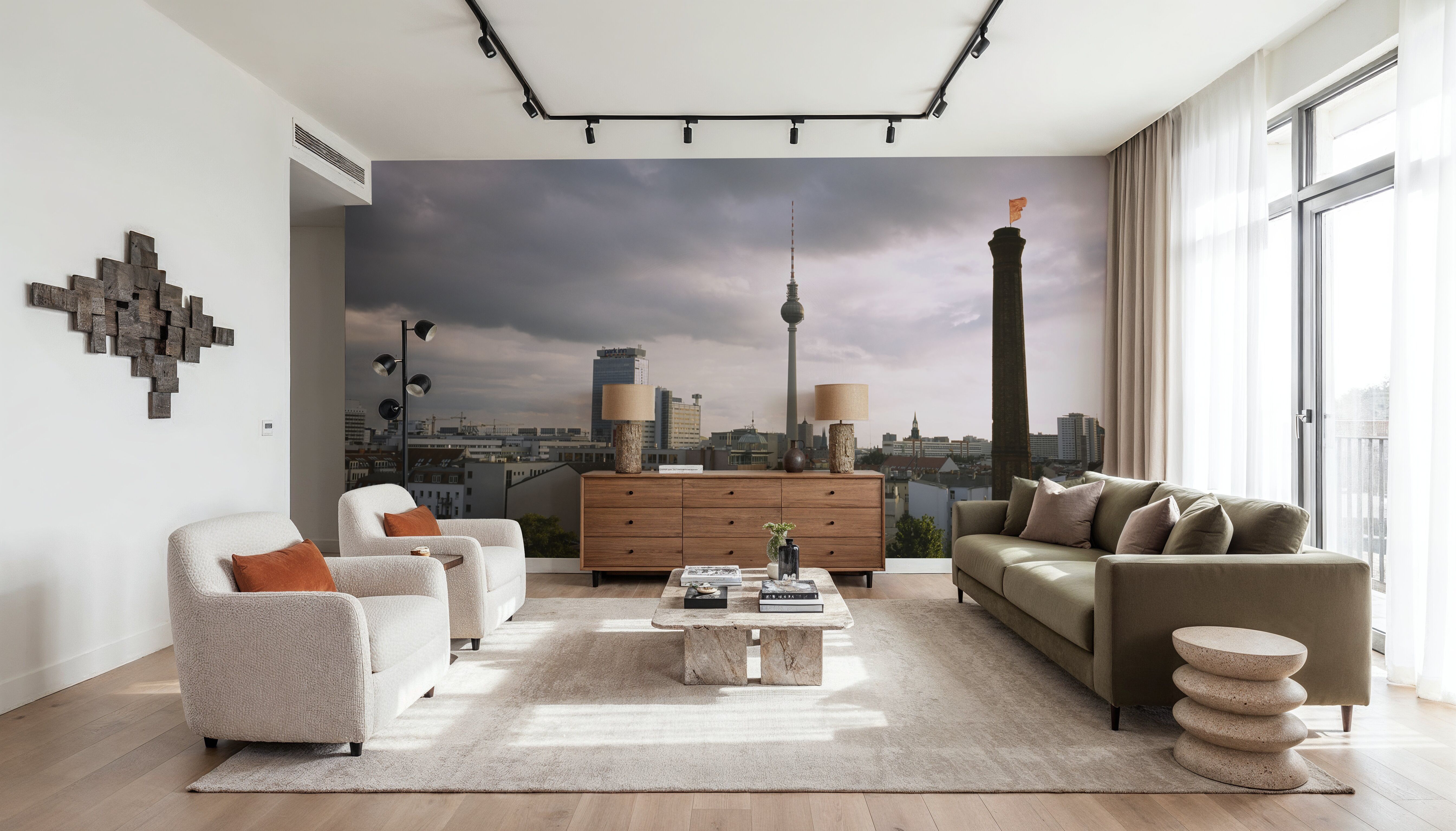 Misty Tower Skyline