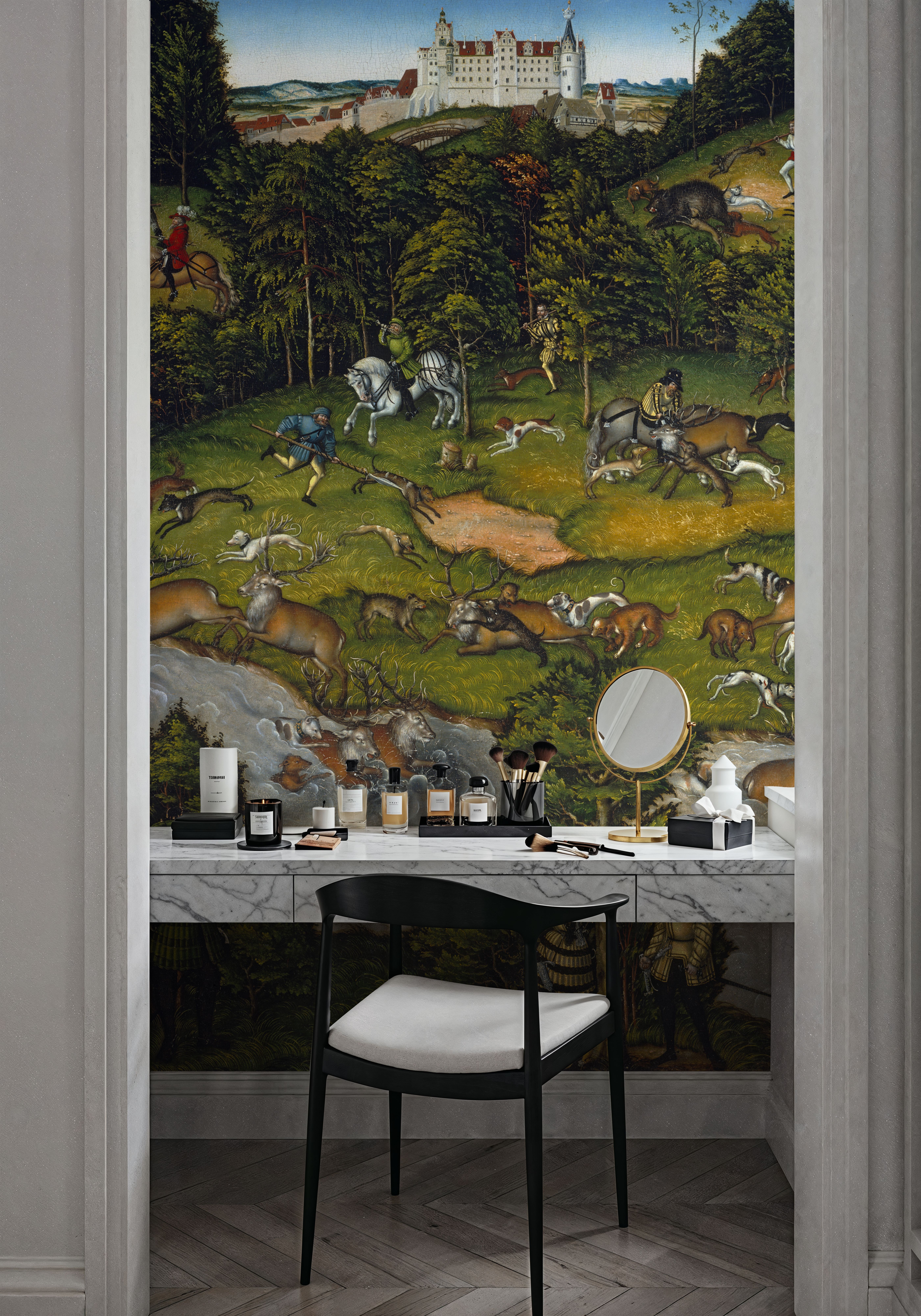 Hunting near Hartenfels Castle