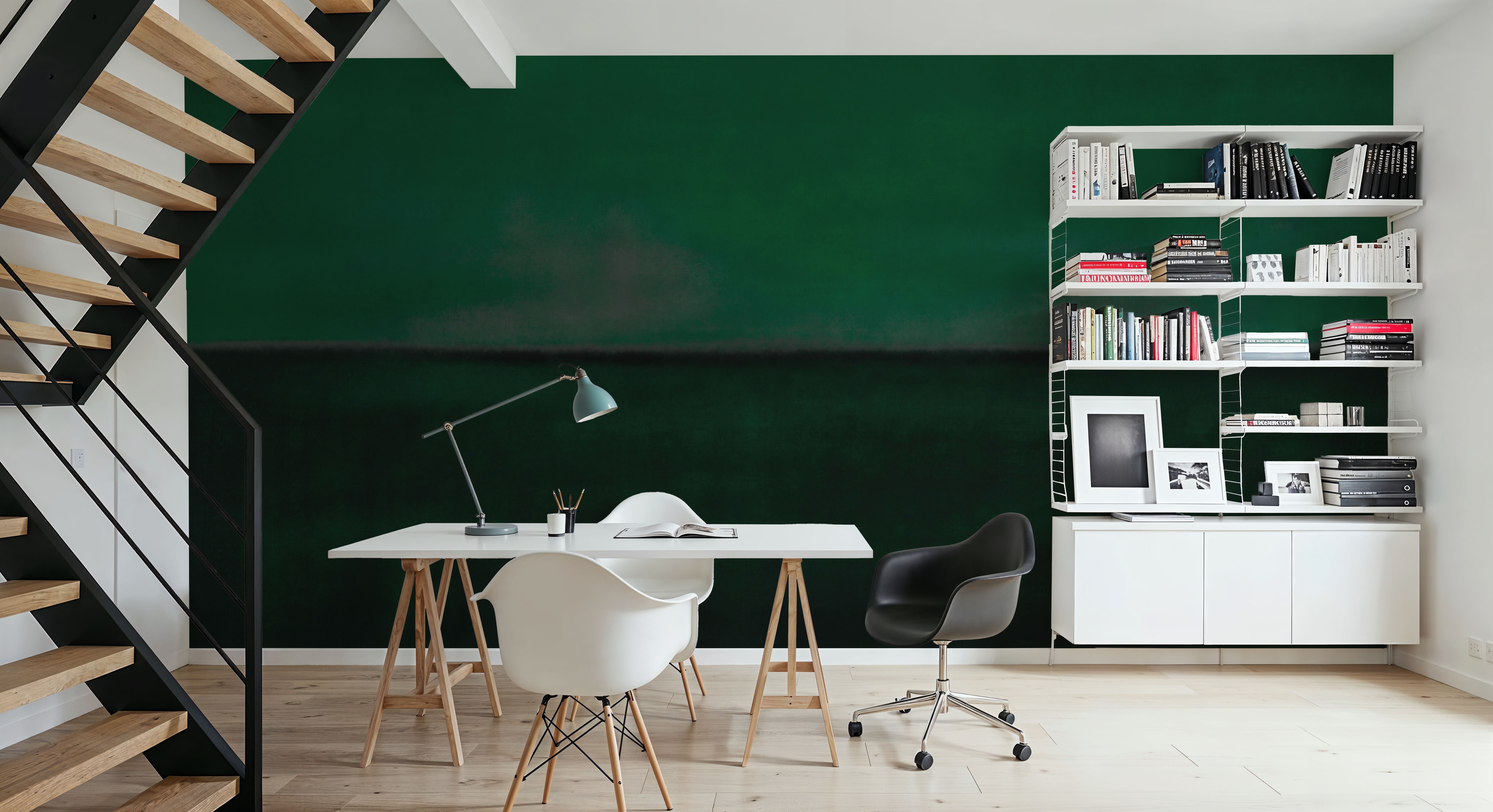 Green Horizon, Watercolor