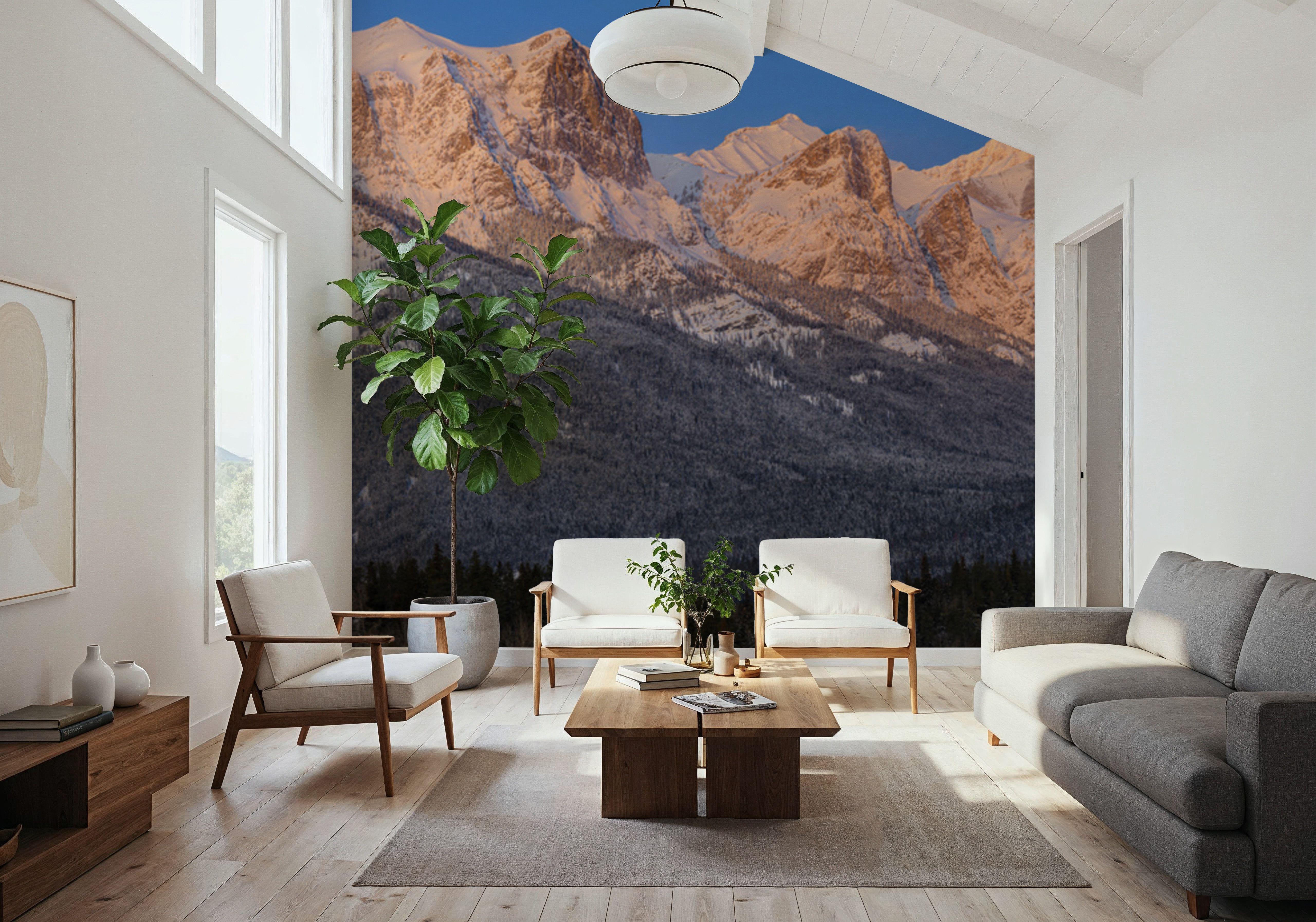 Mount Rundle Sunrise, Wallpaper