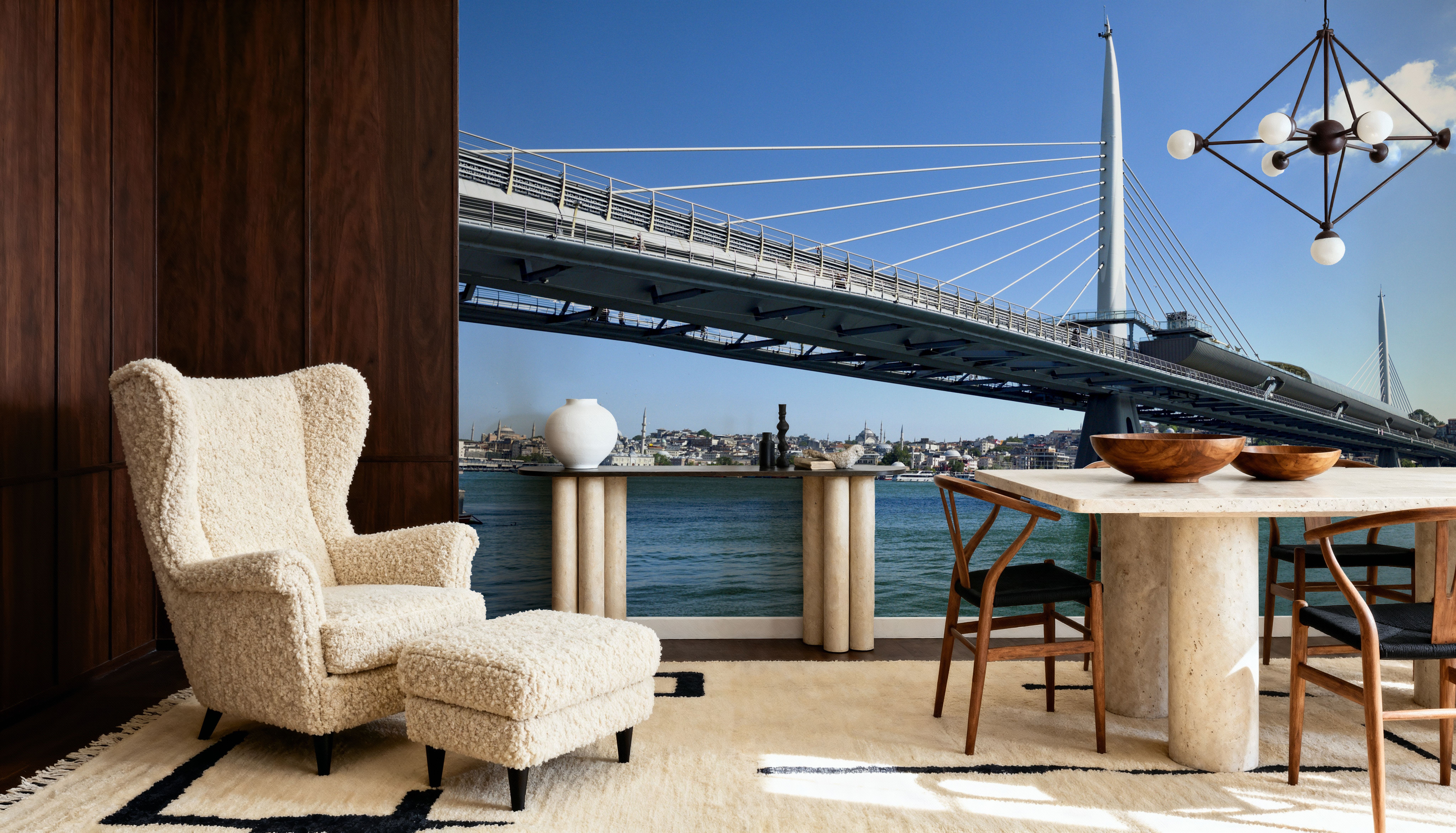 Urban Suspension Bridge