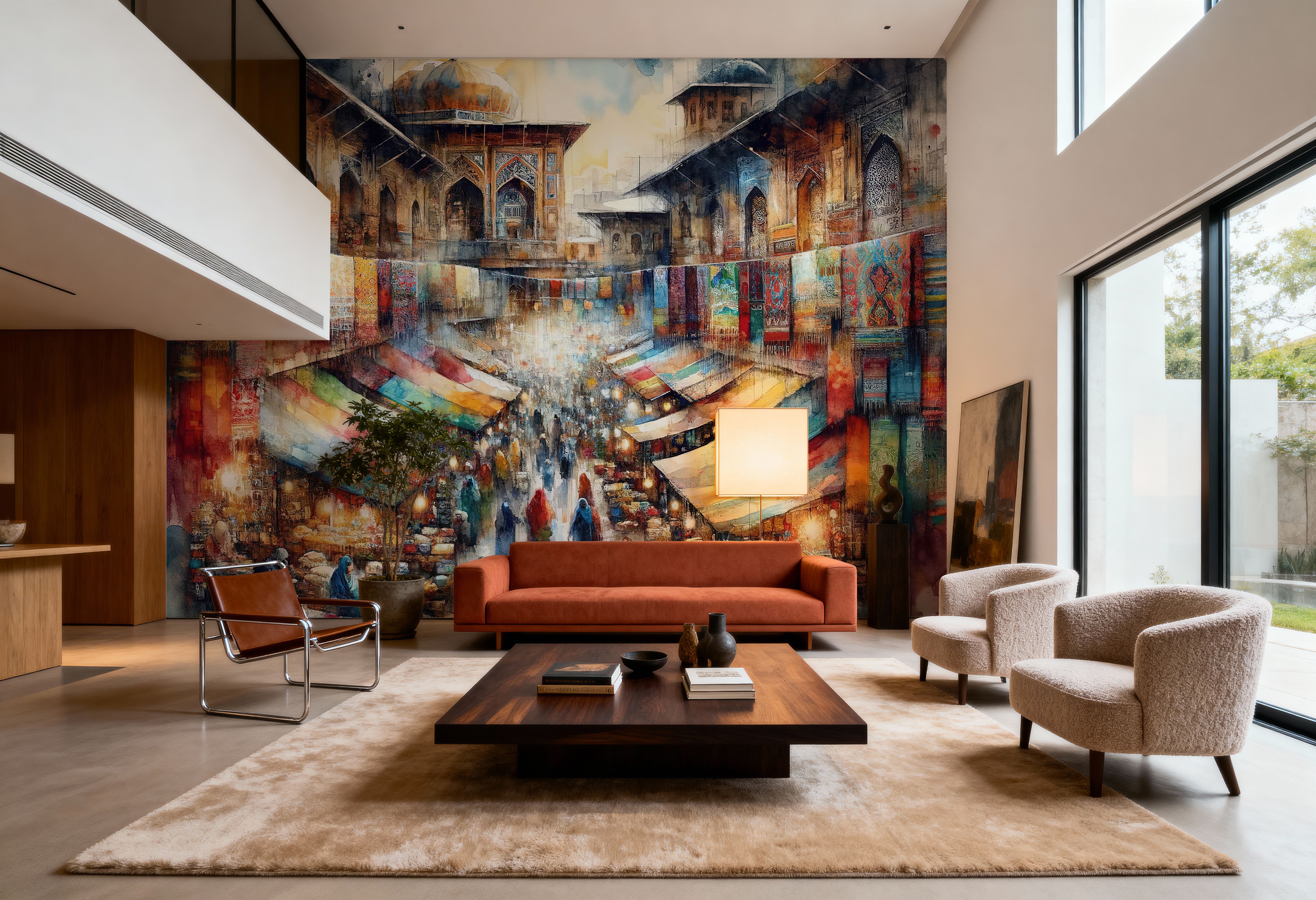 Bazaar's Symphony of Colors