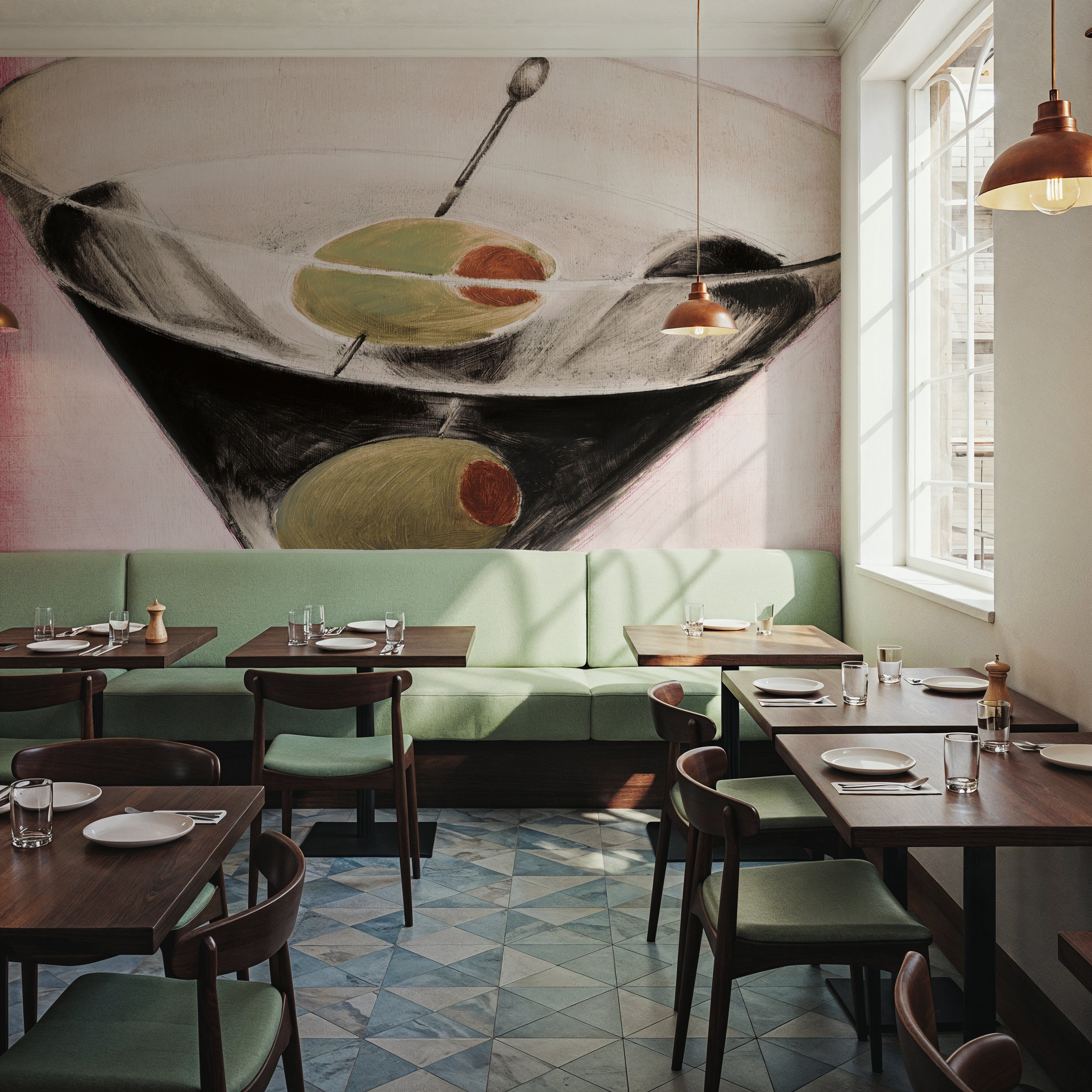 Fifth Avenue Square III Pink