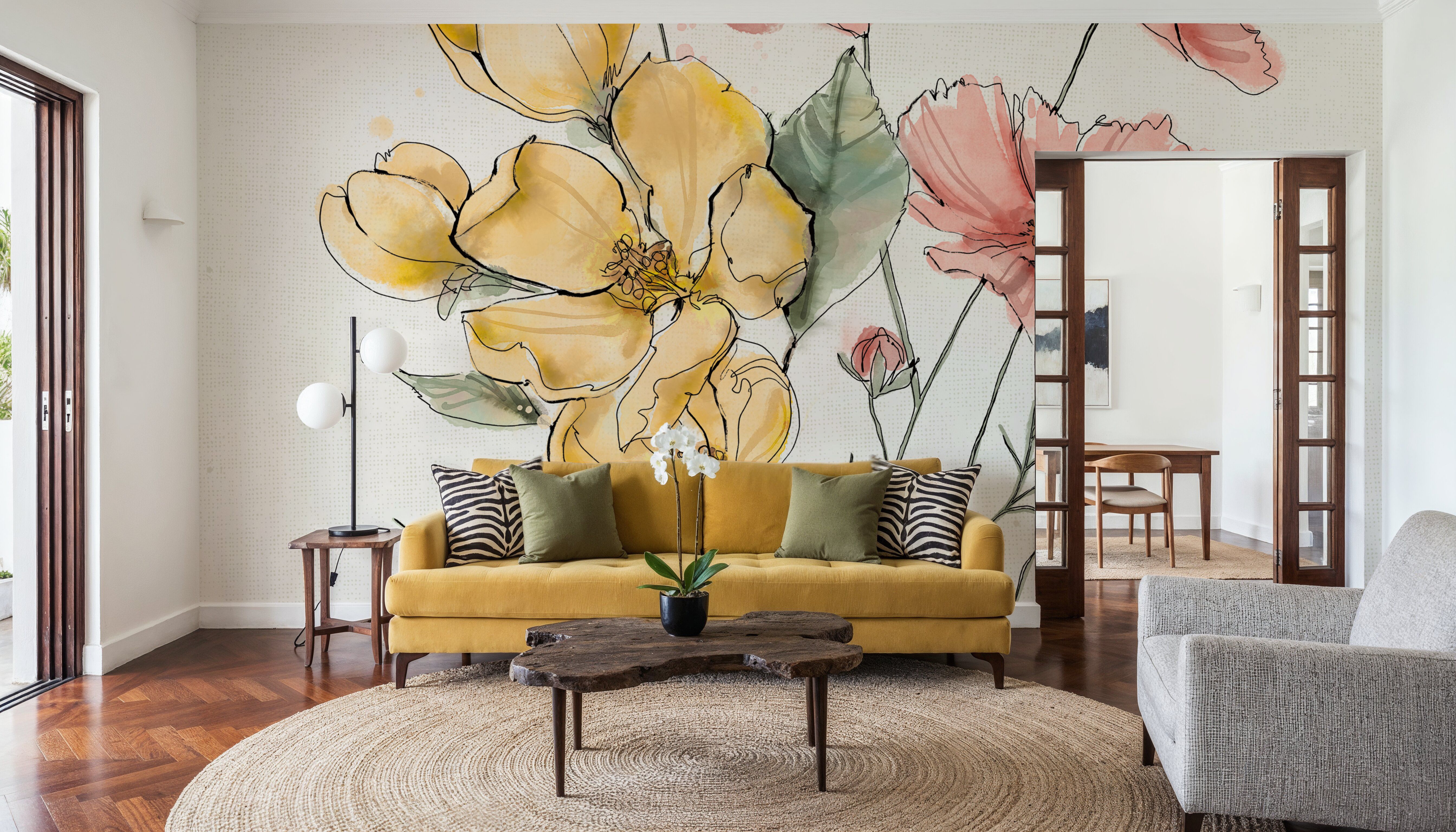 Garden Whispers VIII, Wallpaper