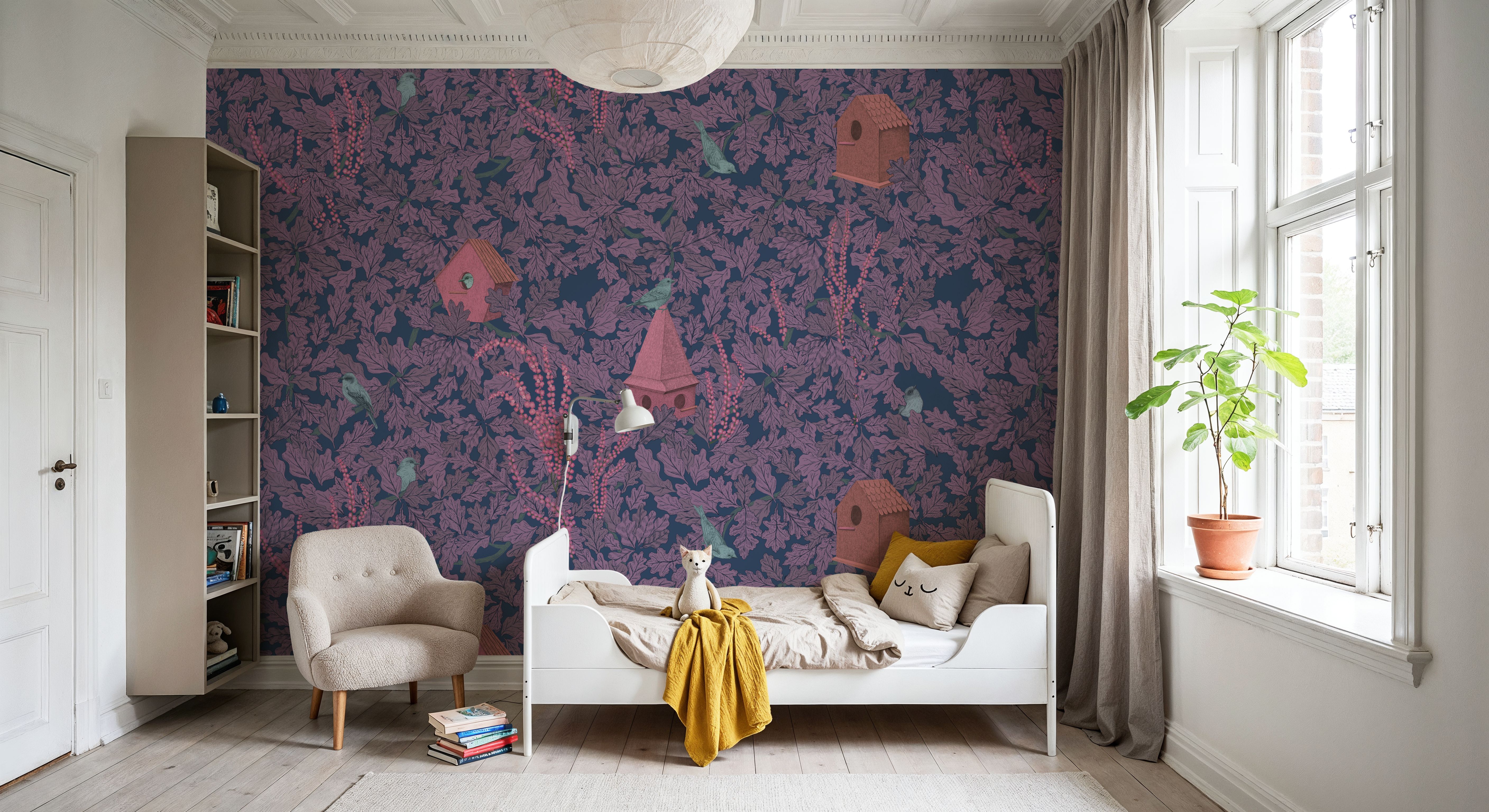 Bird House Oak, Purple