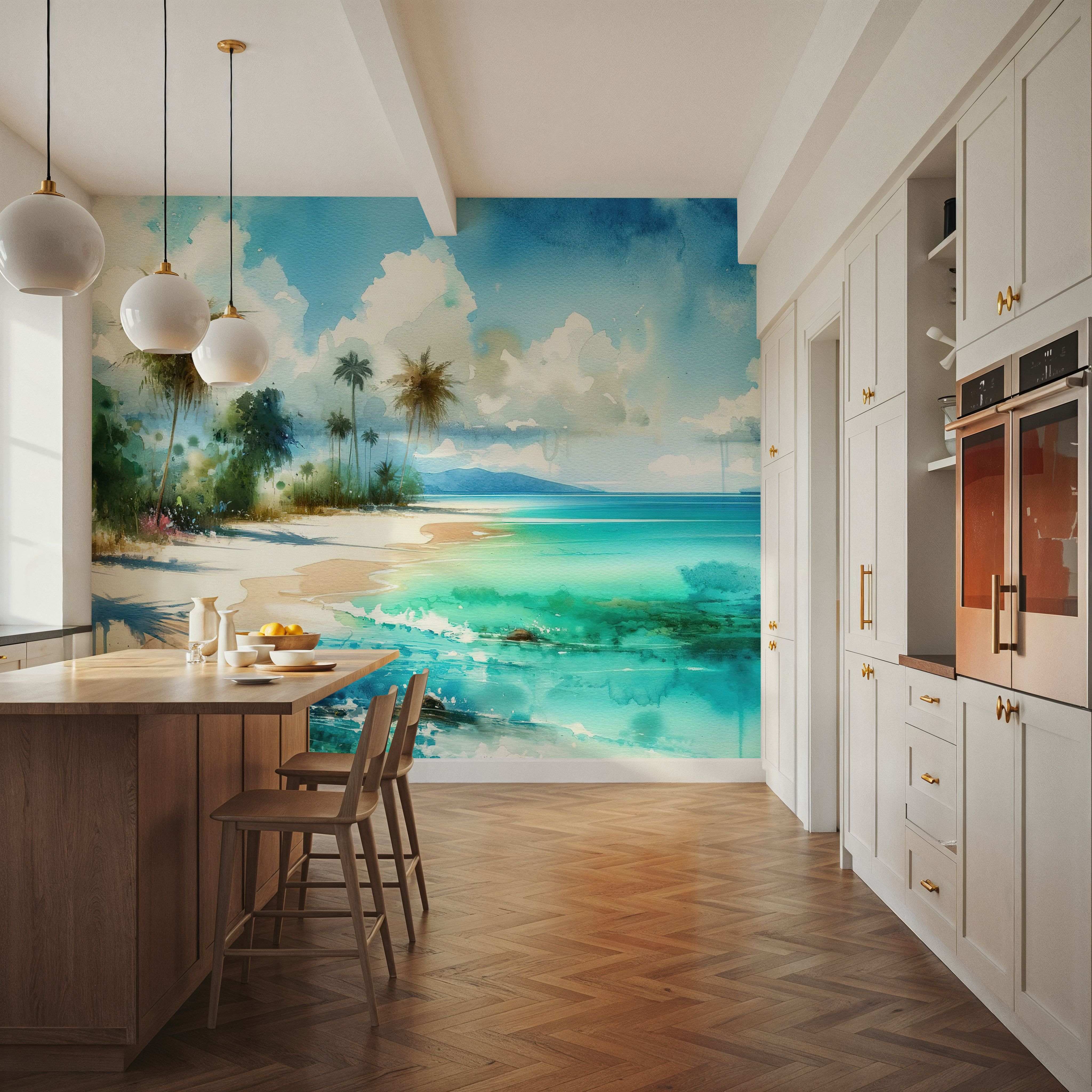 Exotic Tropical Sunny Paradise Beach