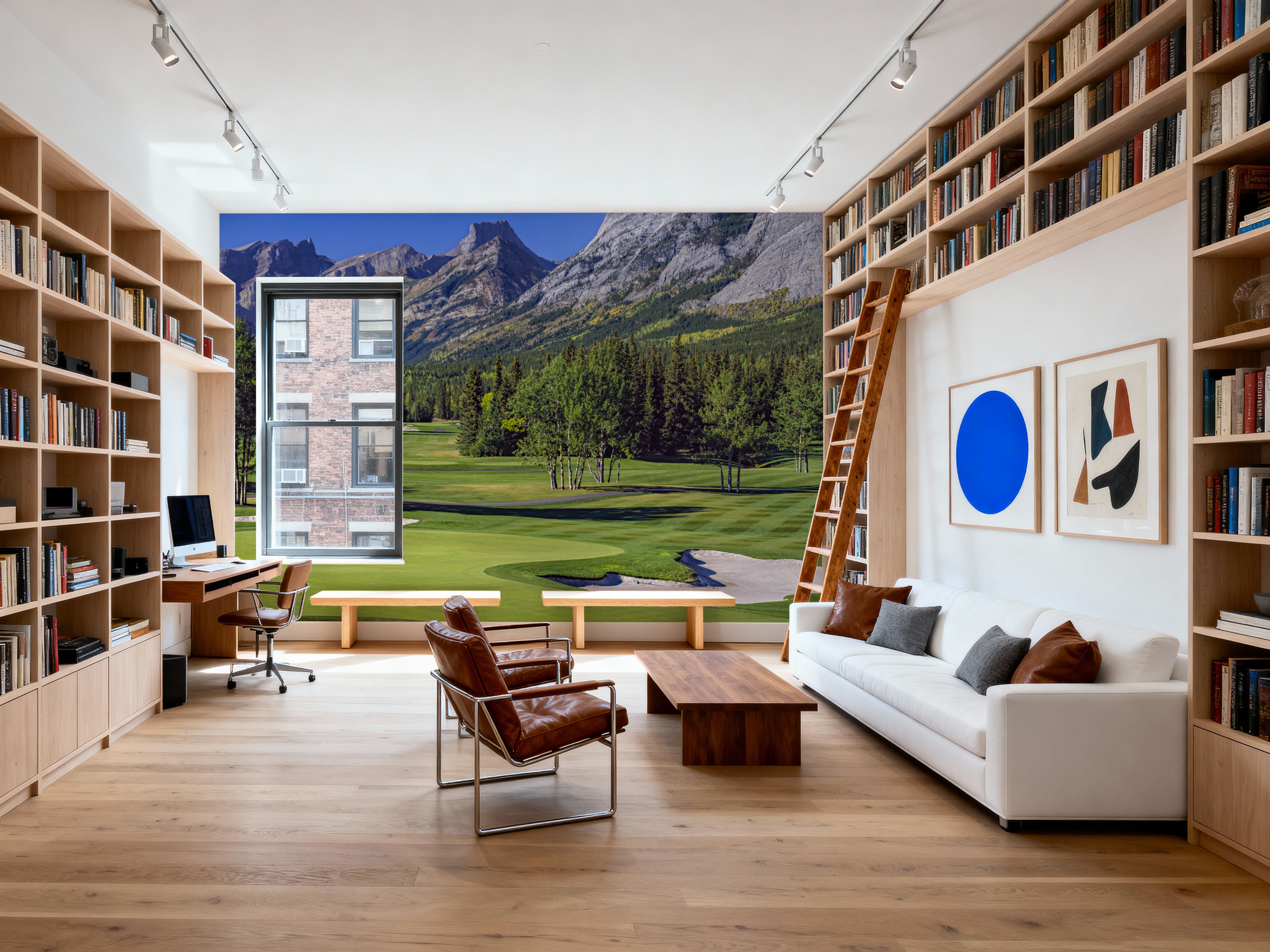 Mountain Golf, Wallpaper