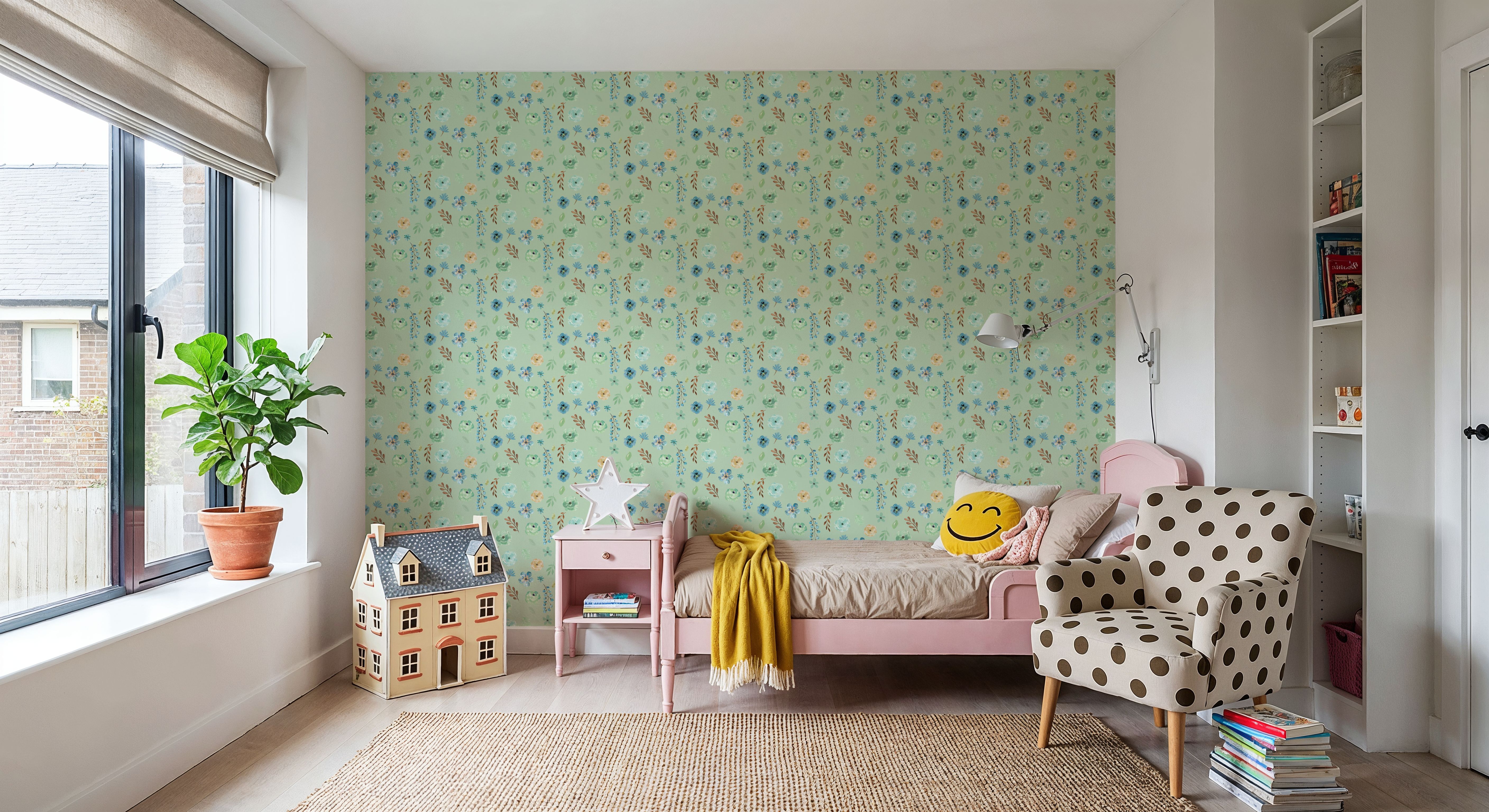 Flutterby Flowers Mint