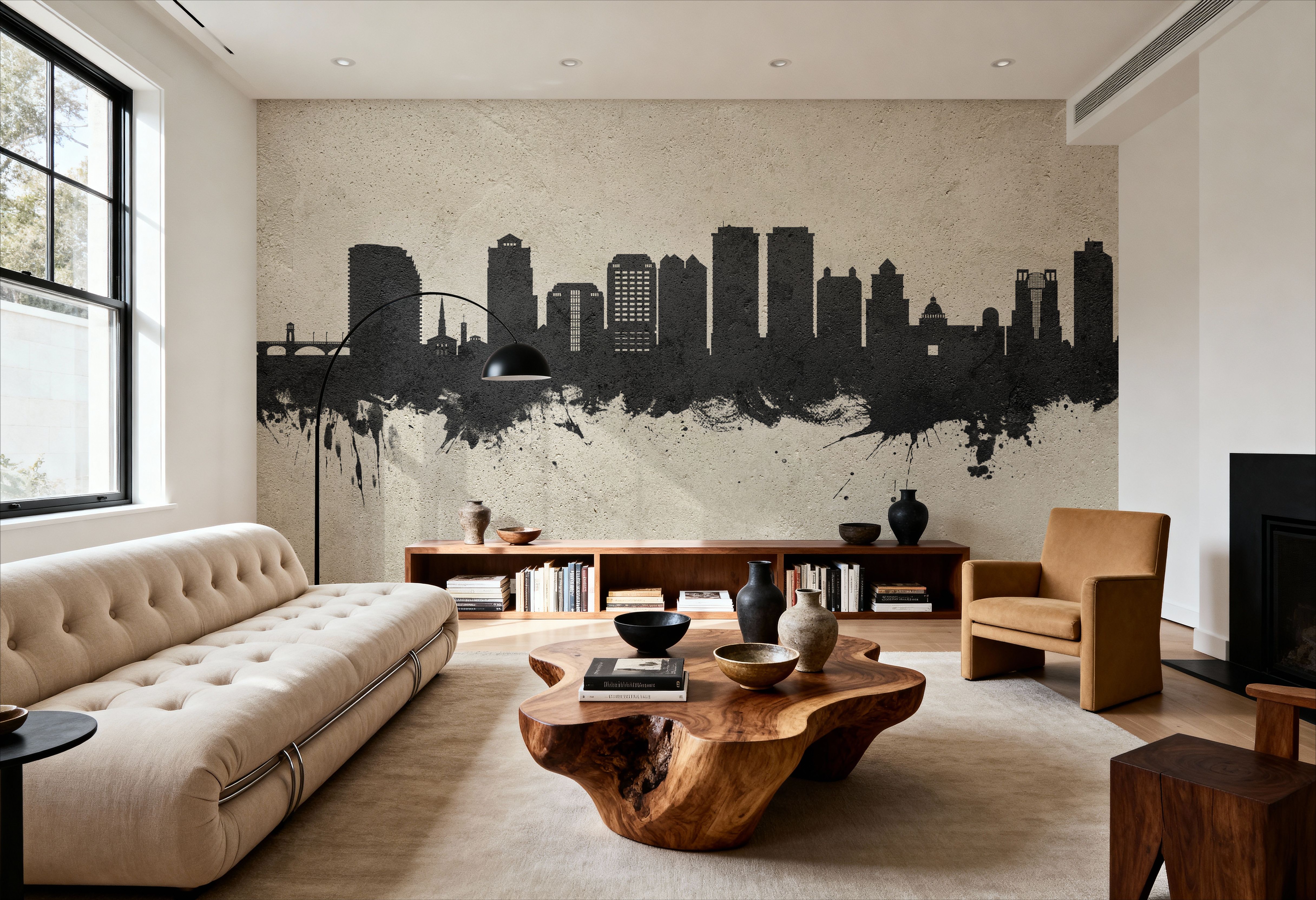 West Palm Beach Florida Skyline Concrete