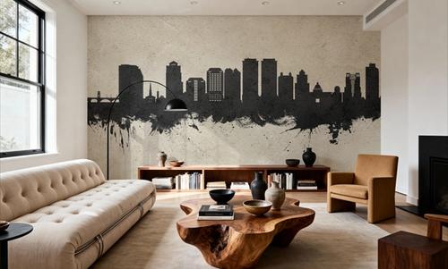 West Palm Beach Florida Skyline Concrete