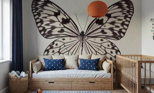Butterfly V Gray