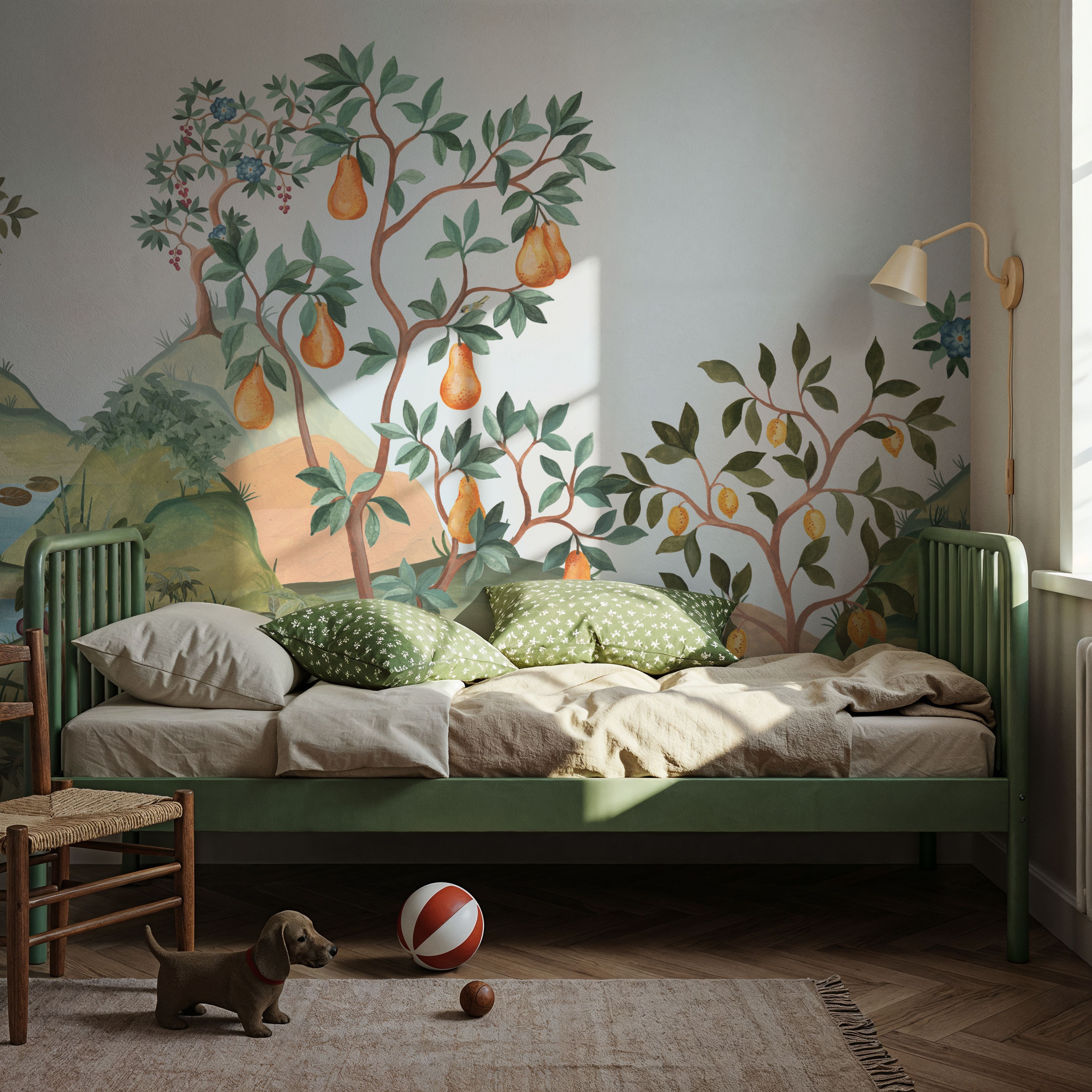 Orchard Reverie (no animals), Sky Blue