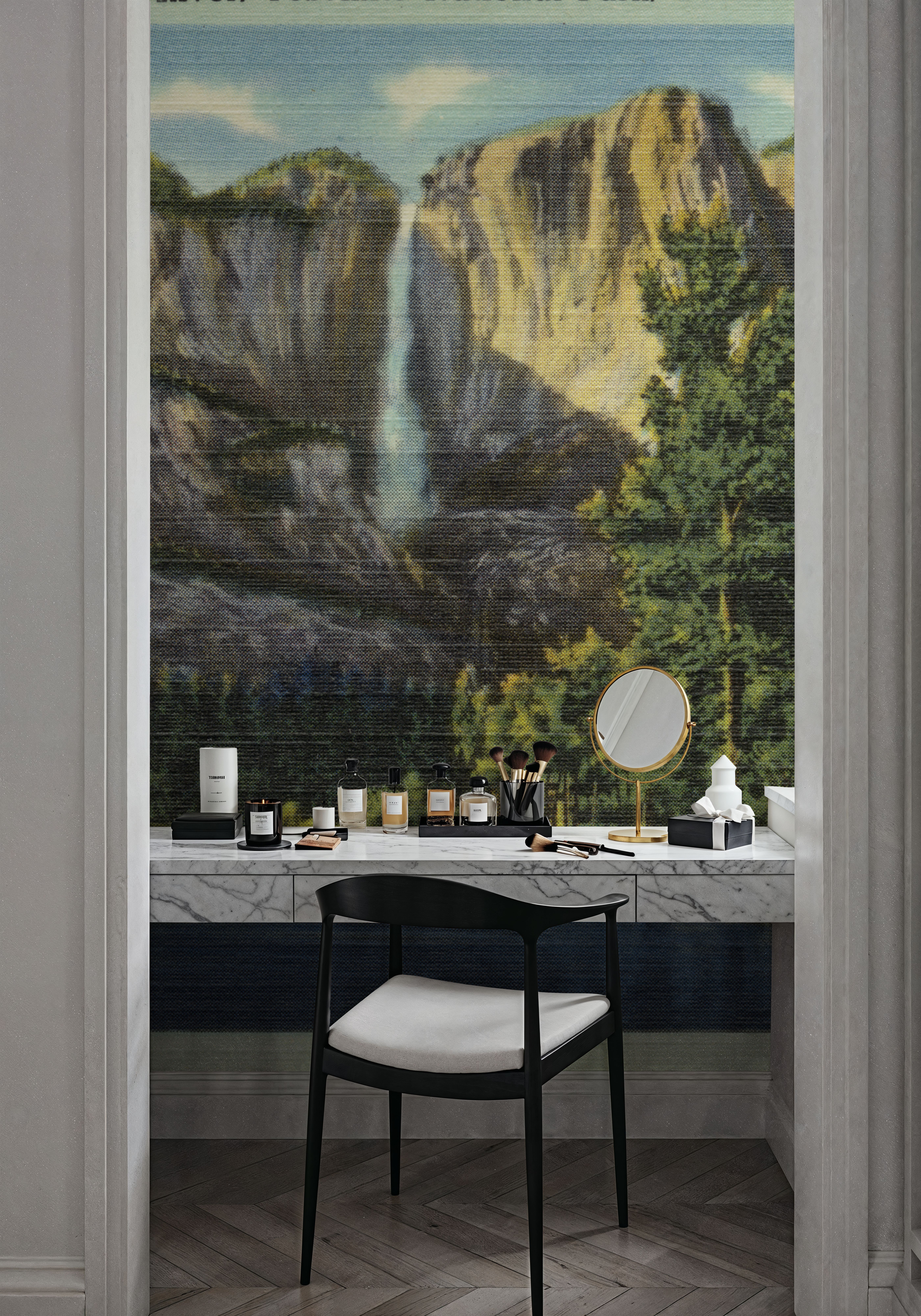 Greetings from Yosemite - Screenprint Postcard