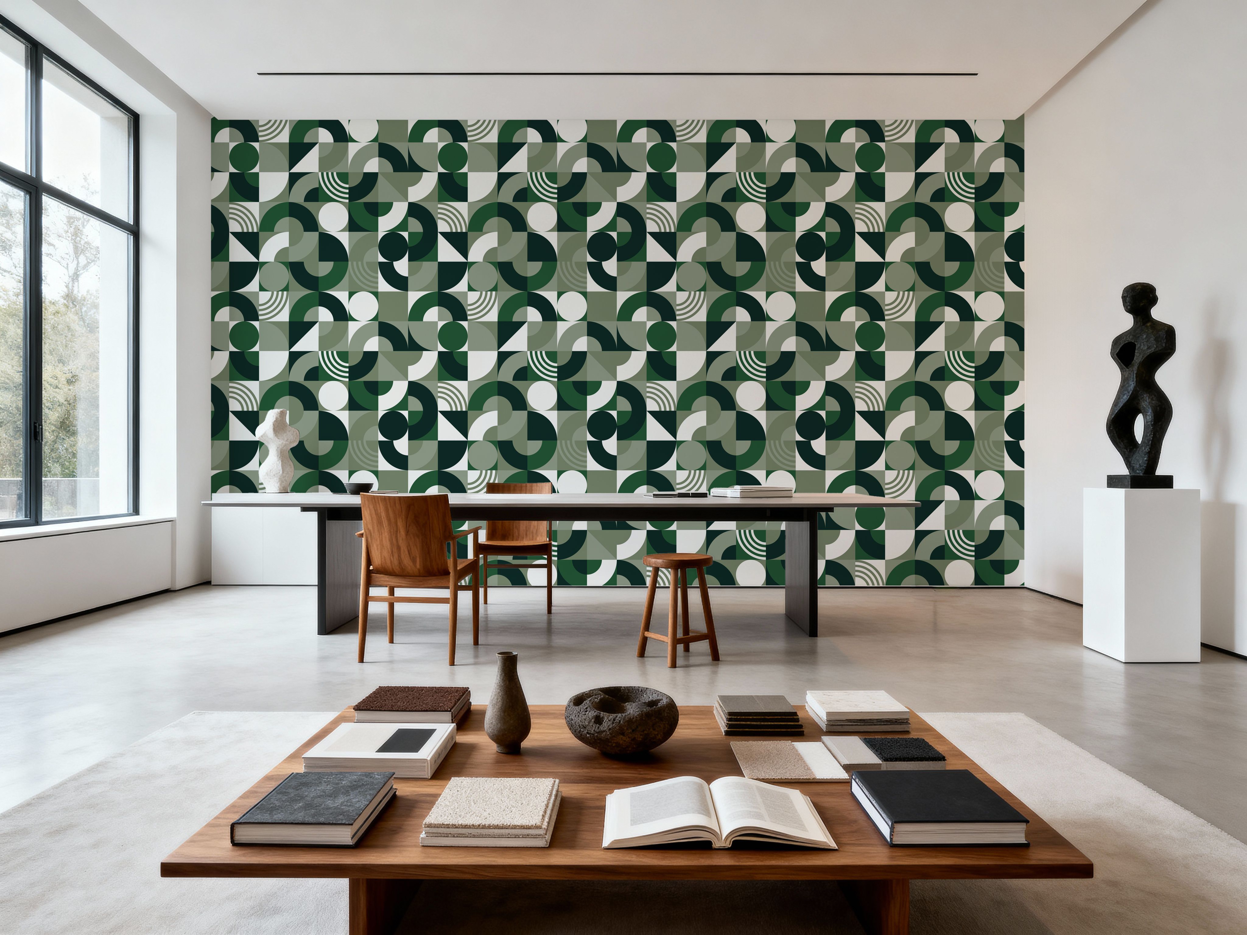 The Functionalist, Green, Wallpaper