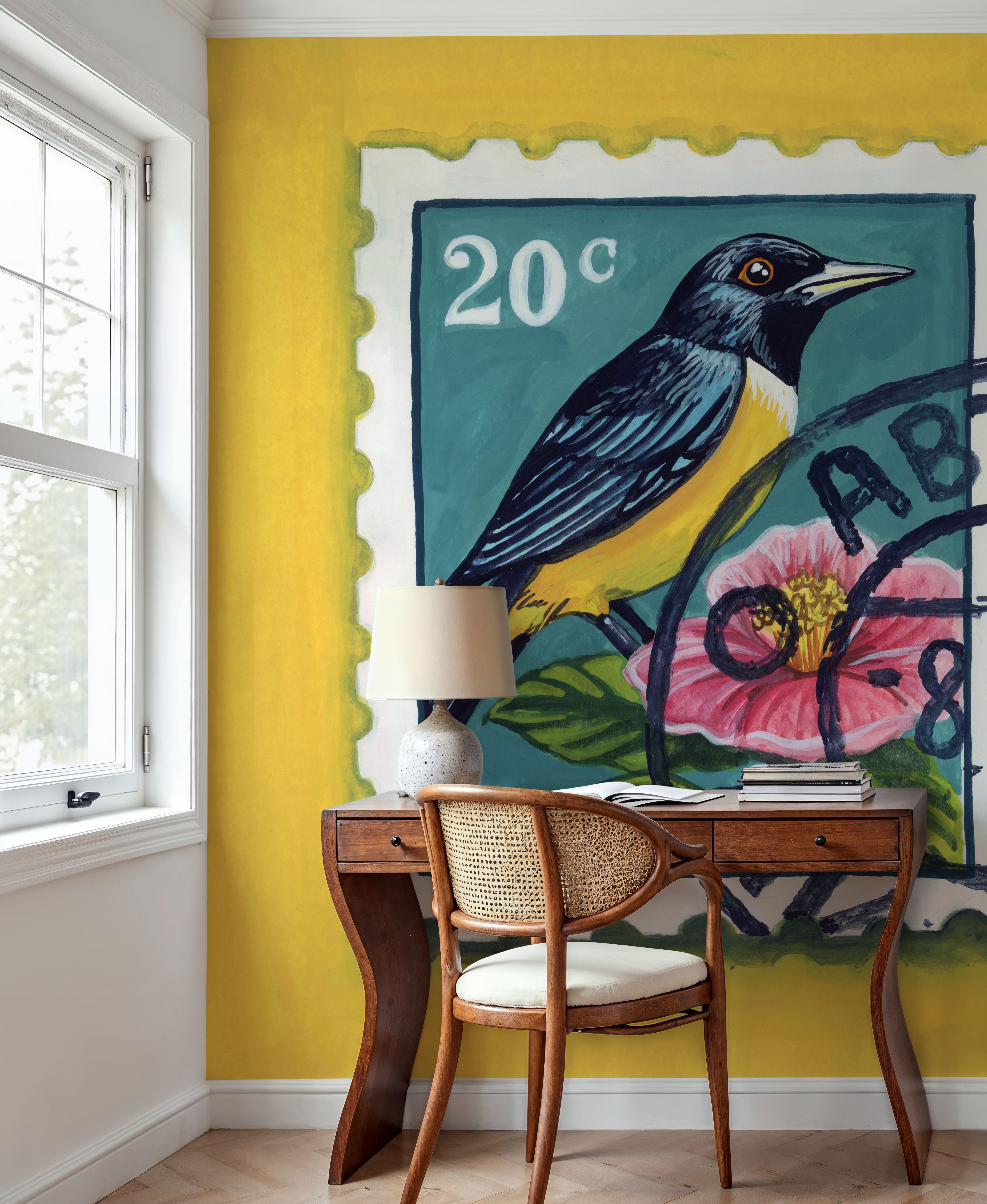 Beautiful Bird Stamp