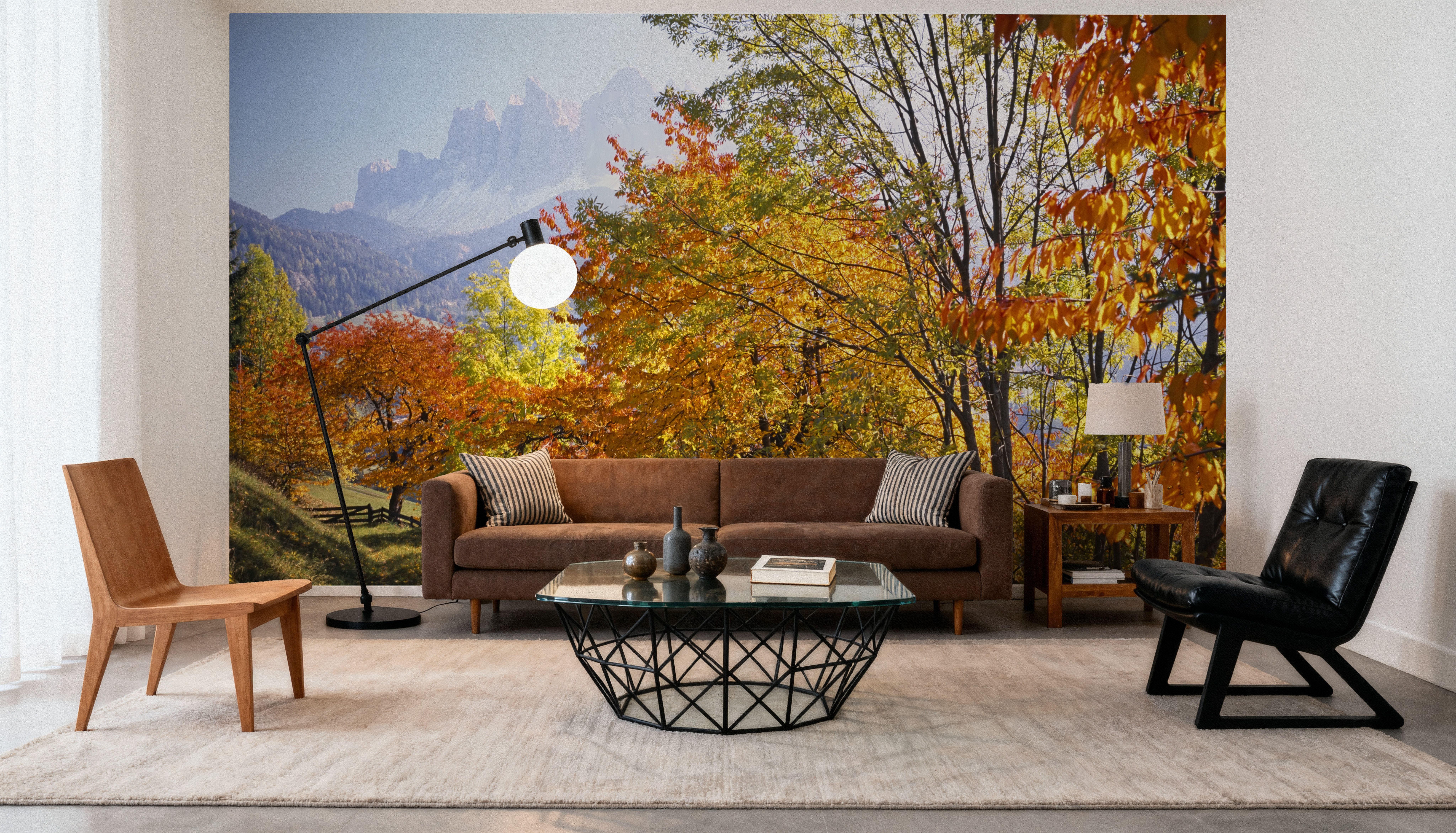 Autumn Mountain Glow