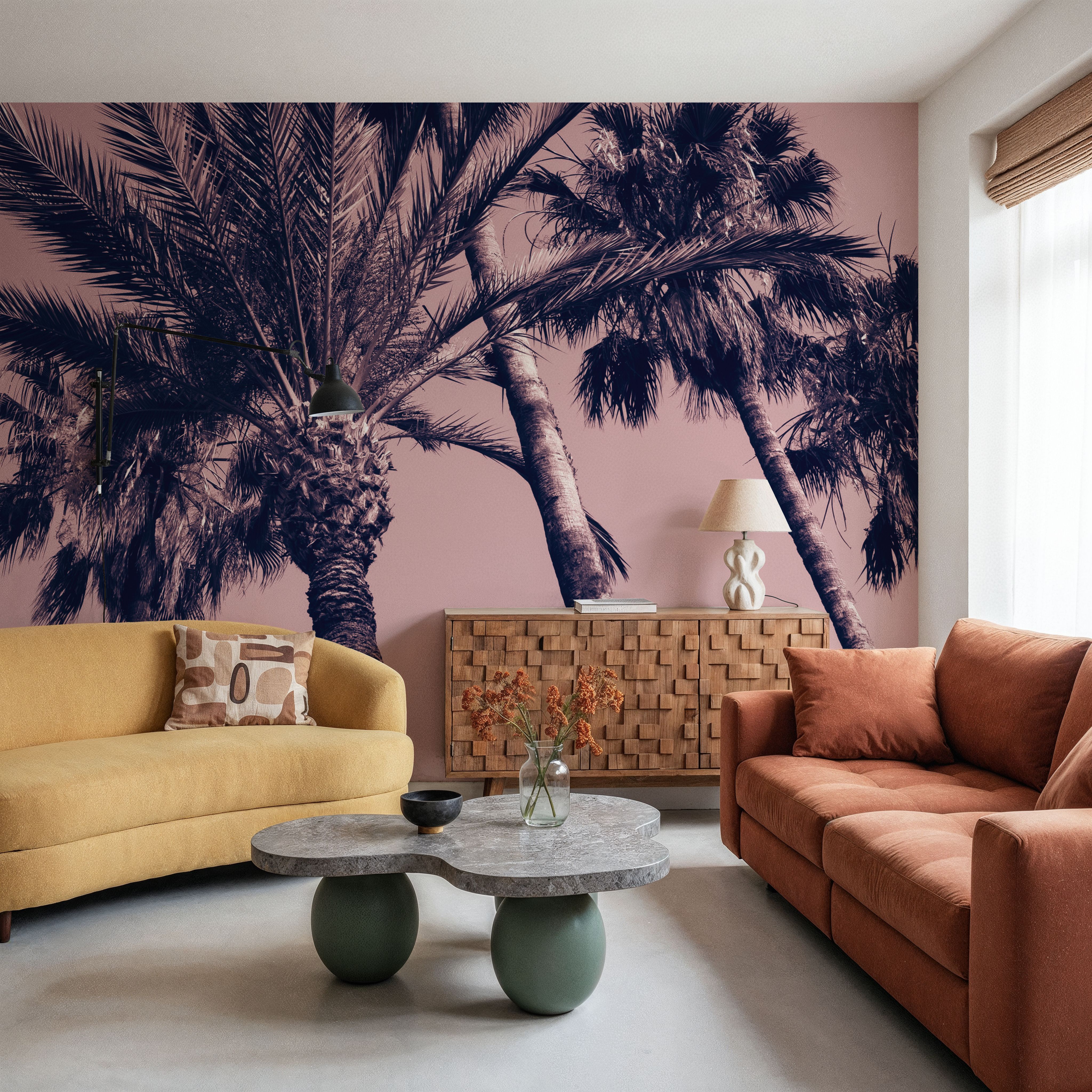 Pink Palms II