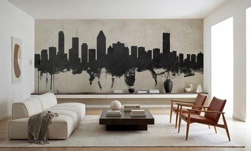 Montreal Canada Skyline Concrete