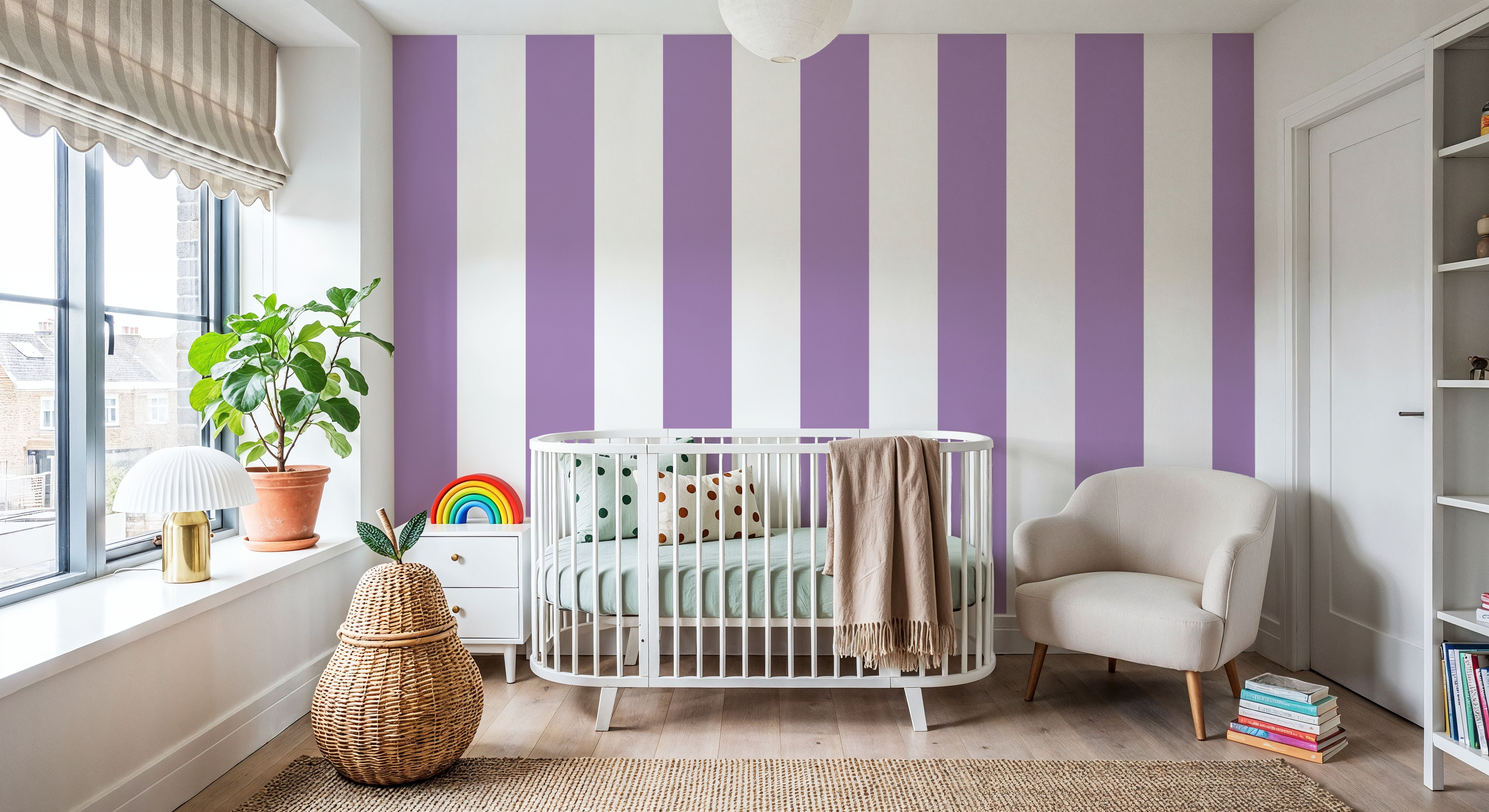 Circus Stripes, Purple