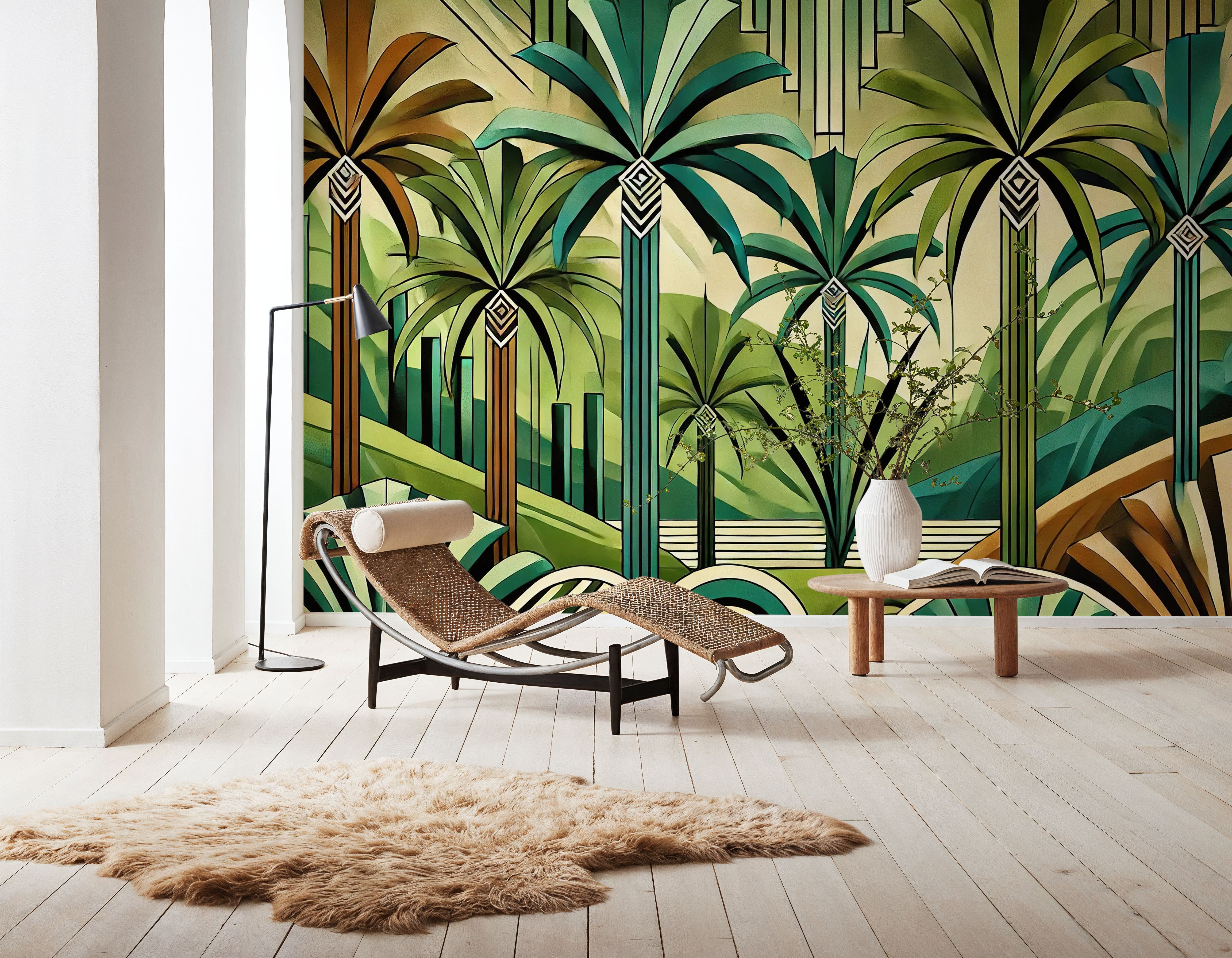 Tropical Art Deco Oasis