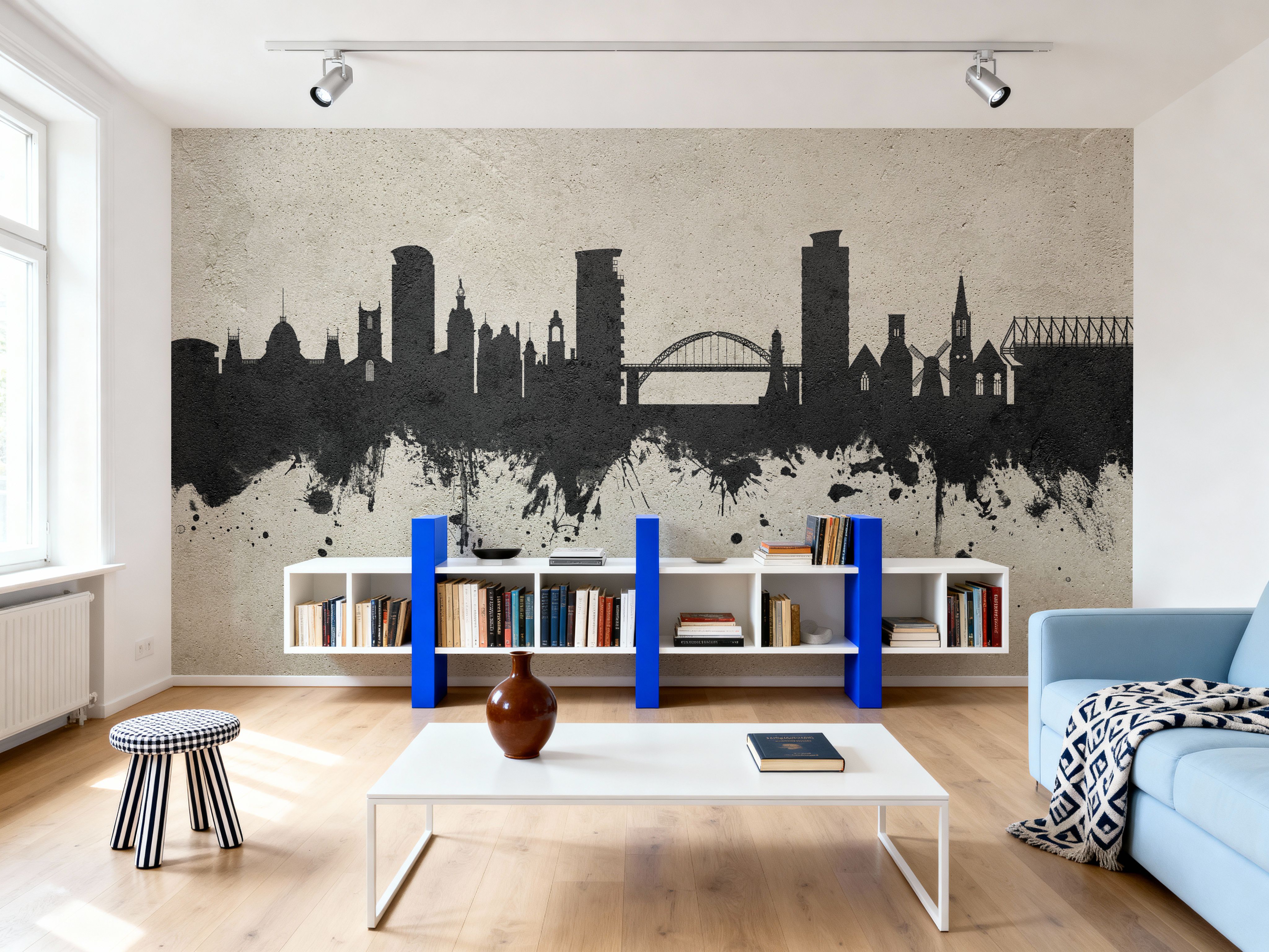 Sunderland England Skyline Concrete