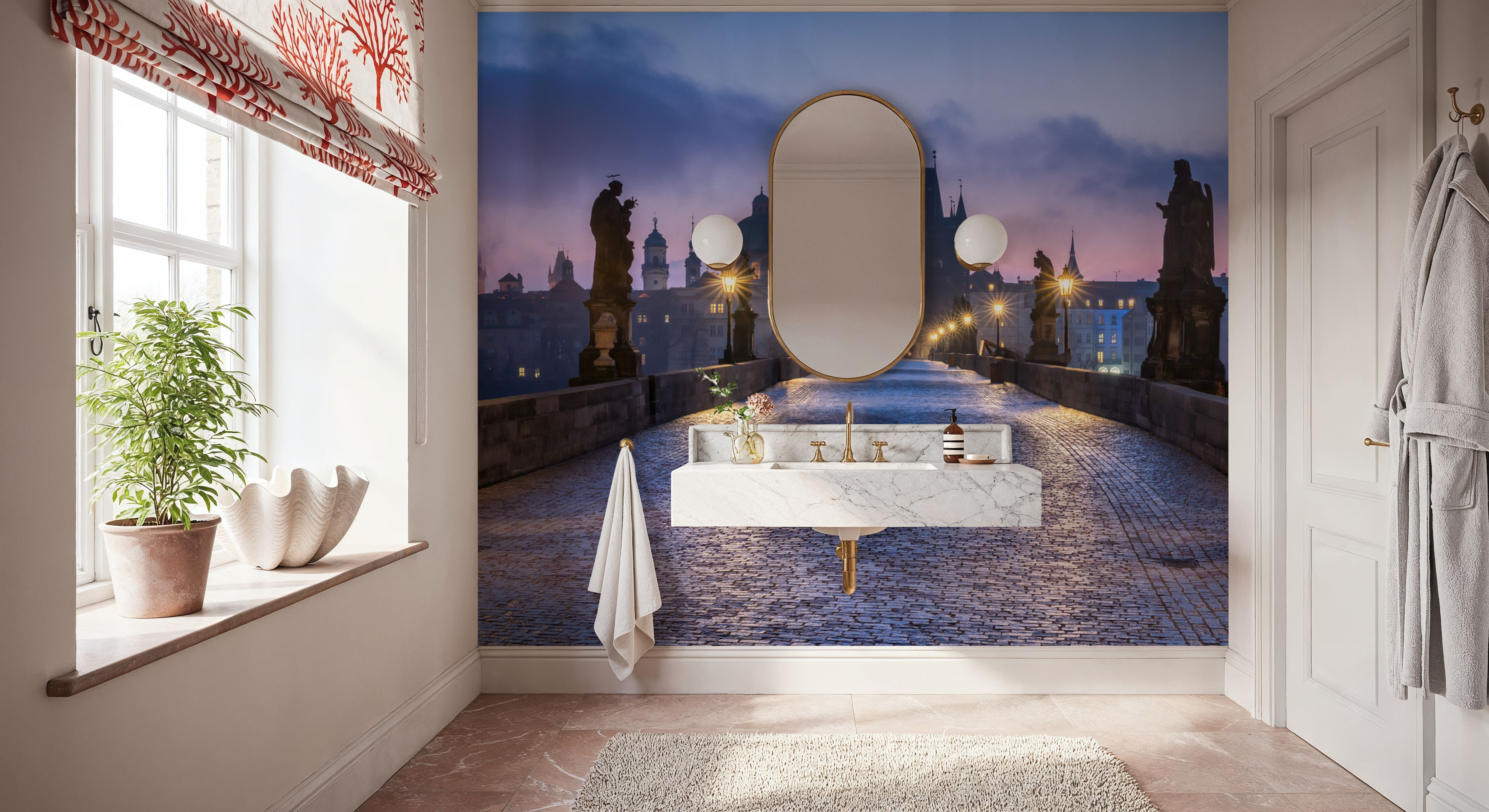 Charles Bridge Prague, Papier peint