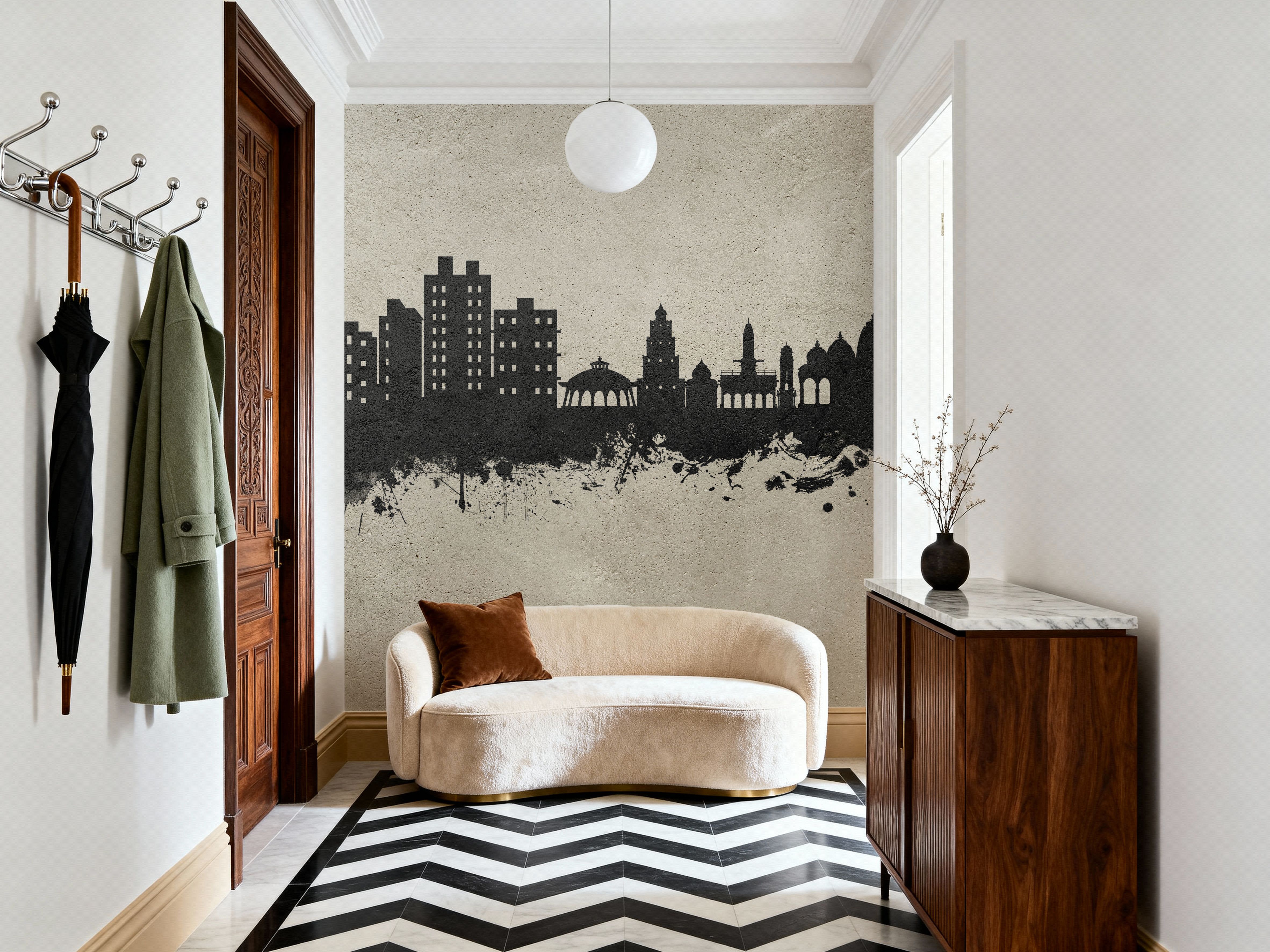 Nashik India Skyline Concrete