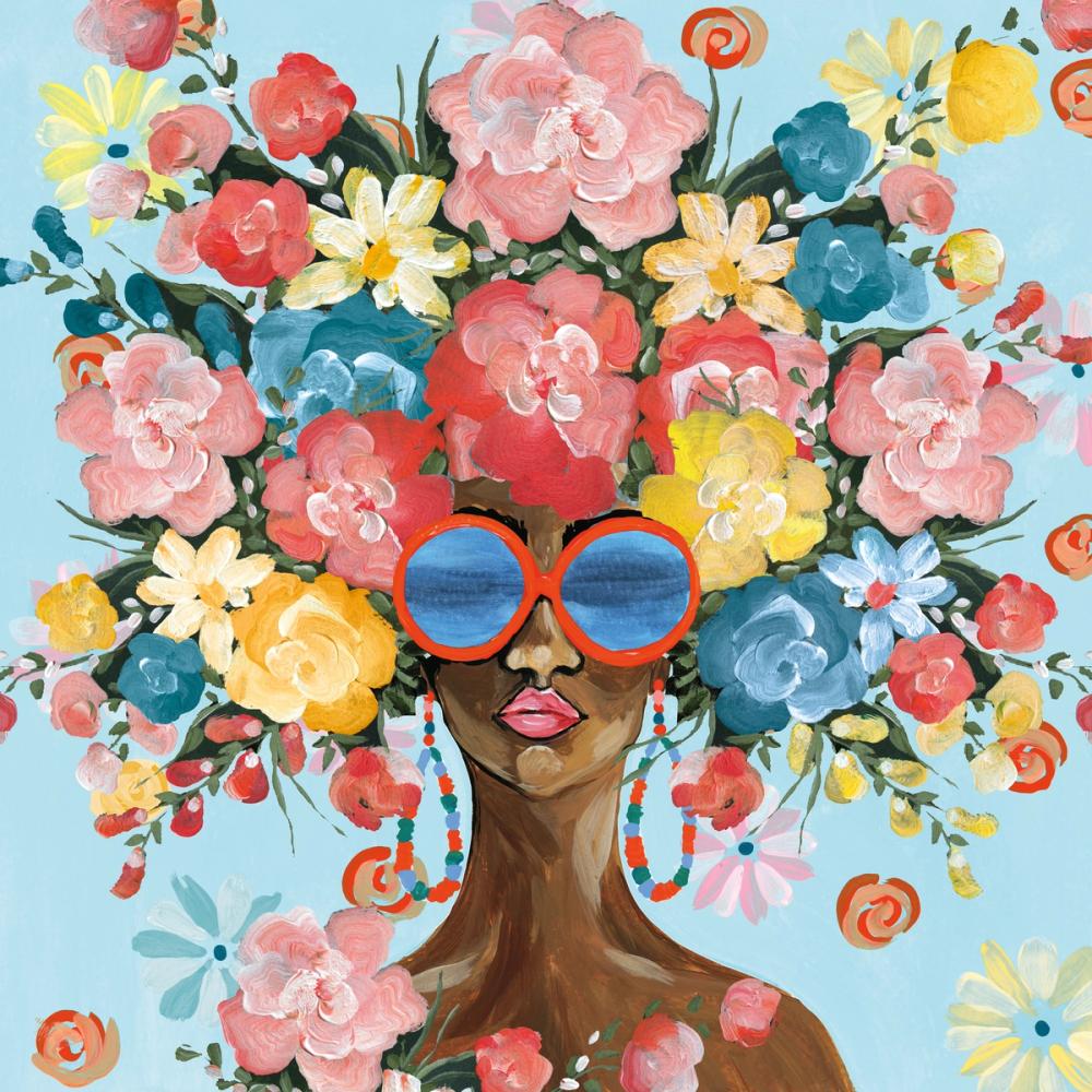 Sunning in Florals I