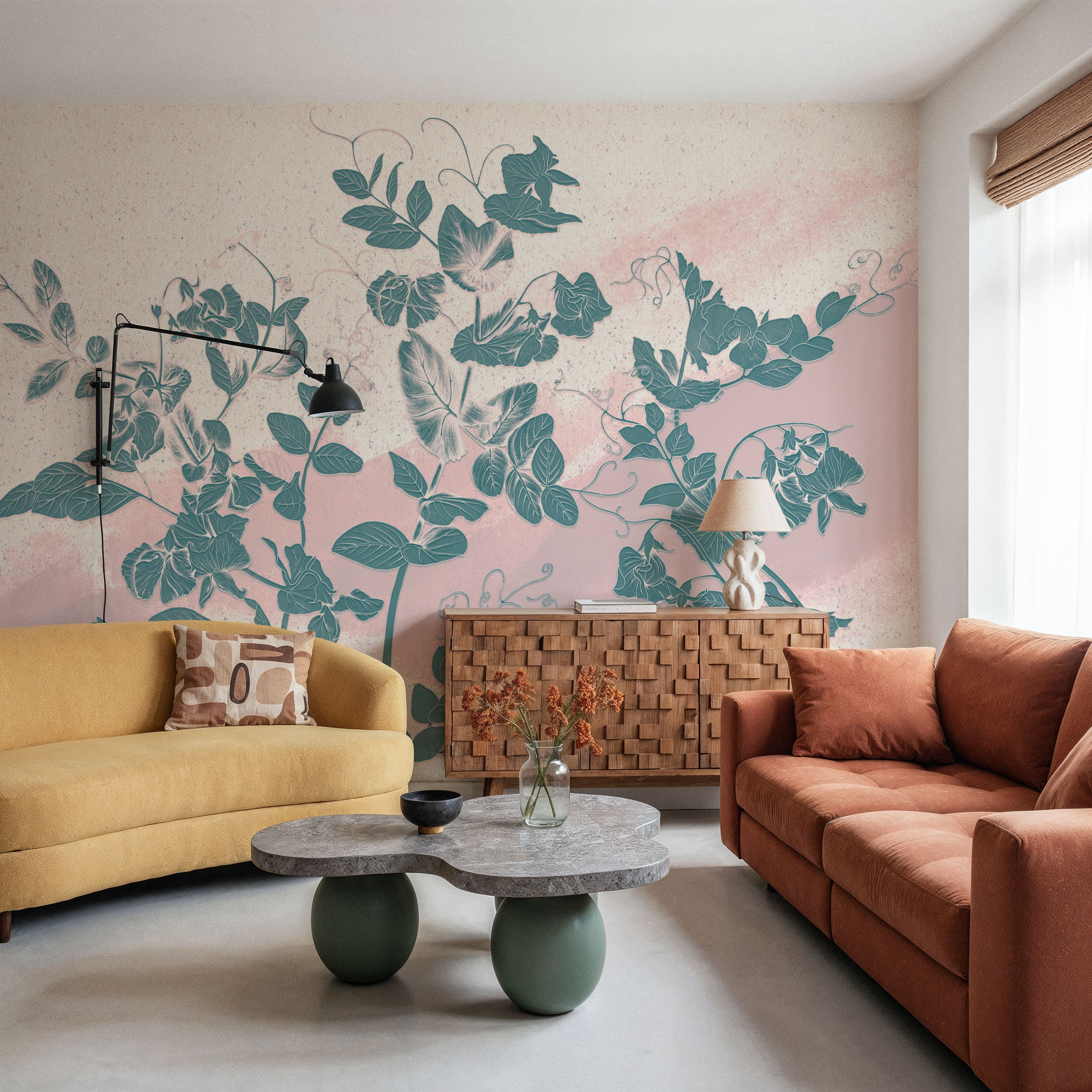 Sweet Peas Stroke Contrast