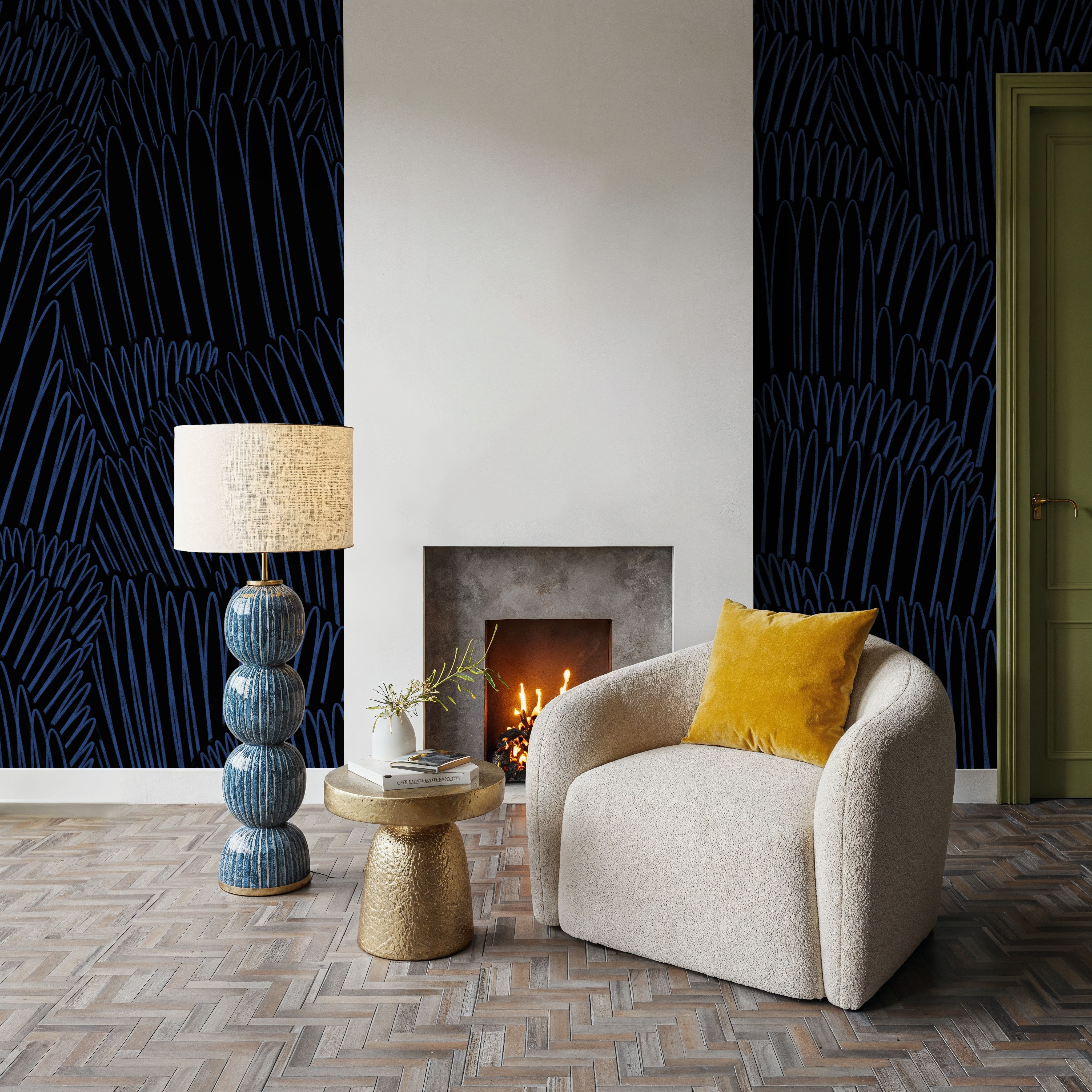 Ruffles Hills, Midnight Blue