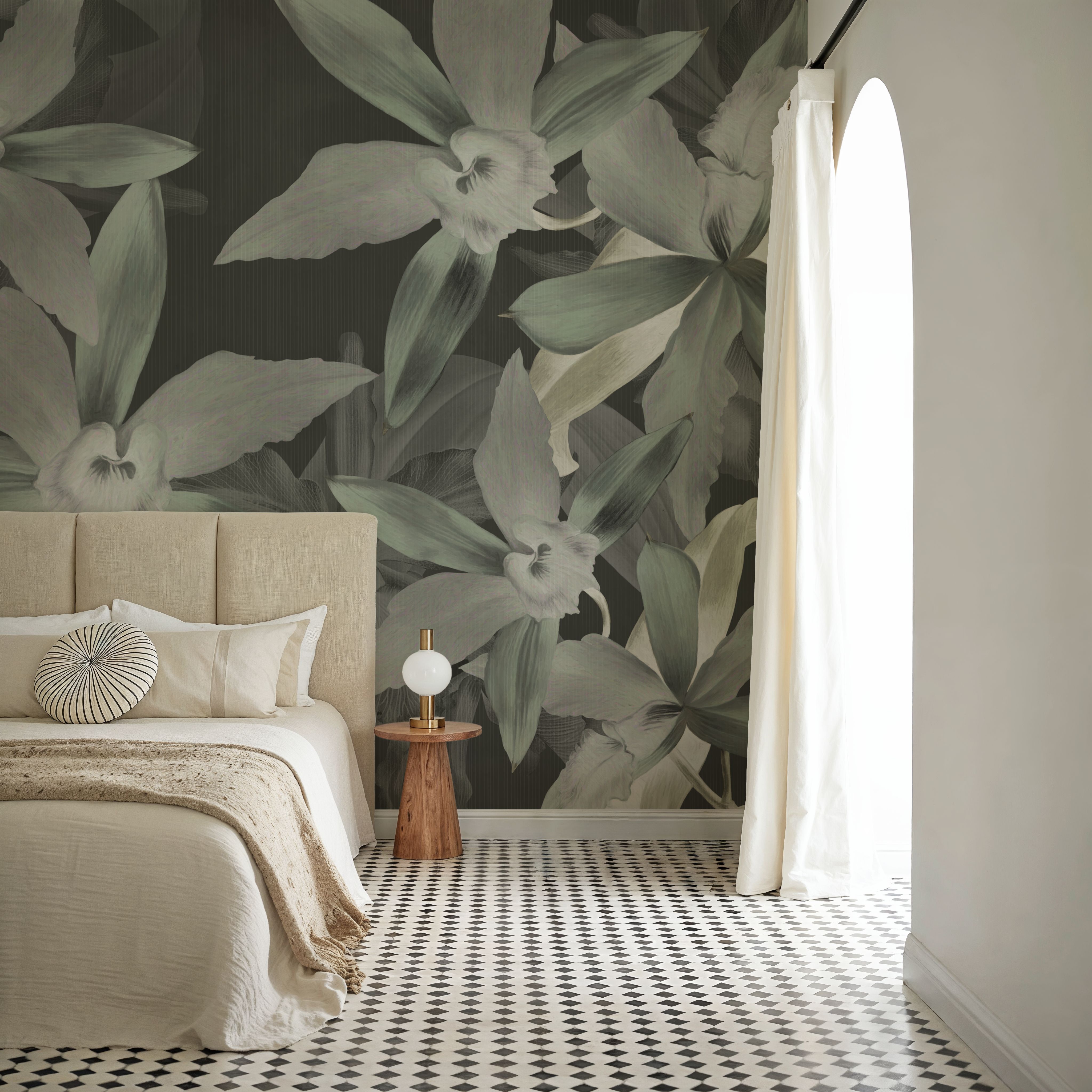 Big Orchids Green