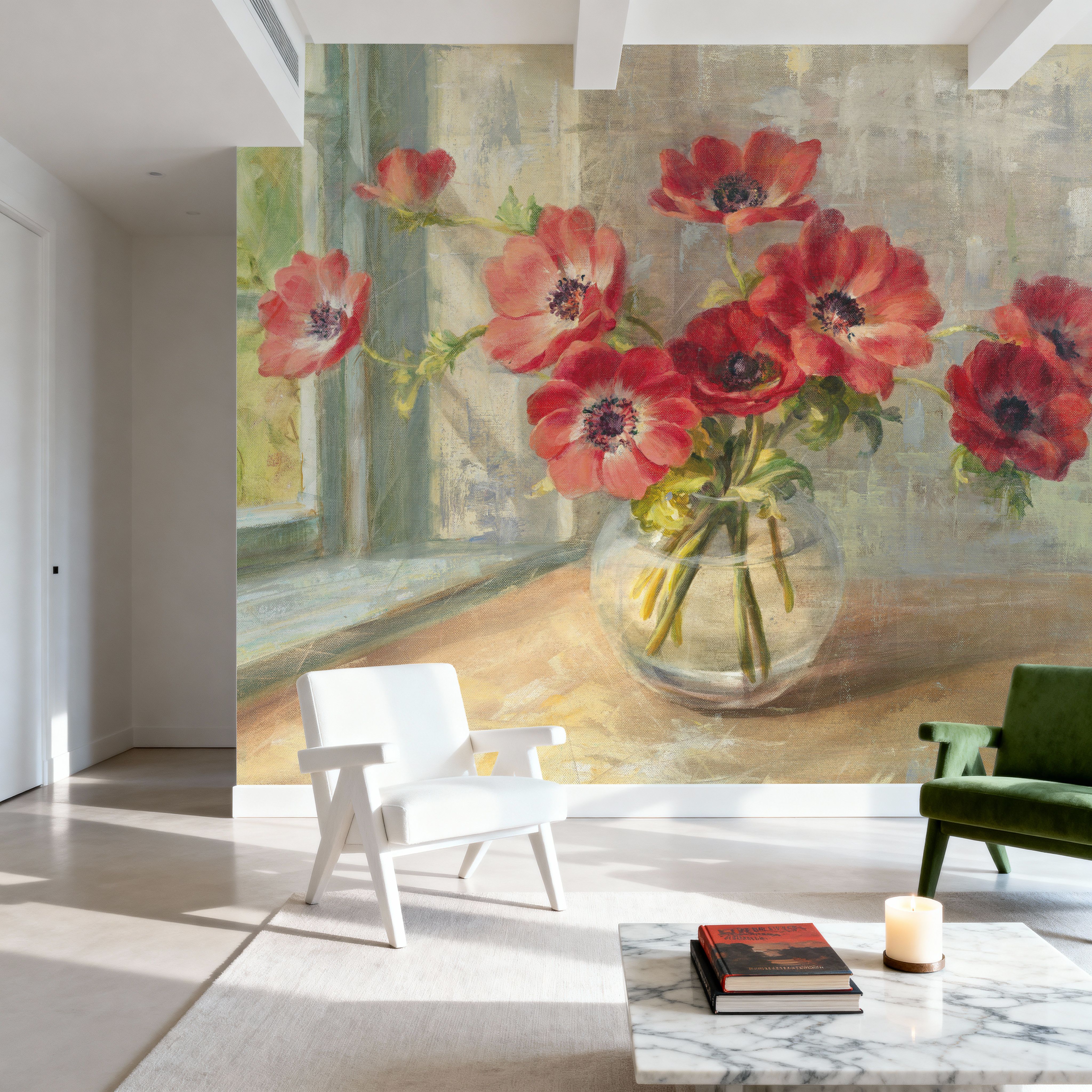Poppies in the Sunlight