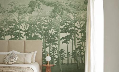 Tranquil Pinescape, Linden Green