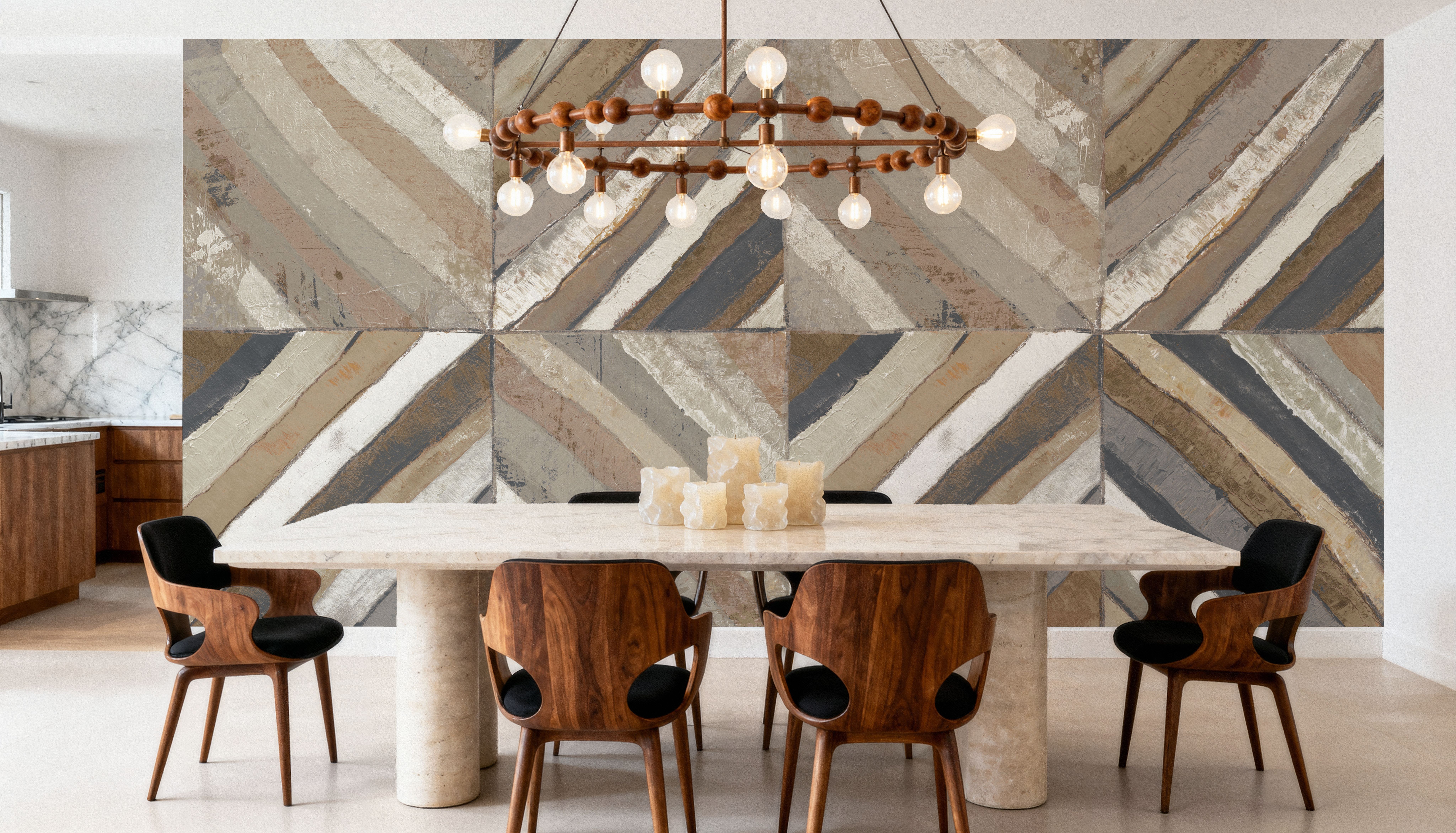 The Center II Abstract Dark