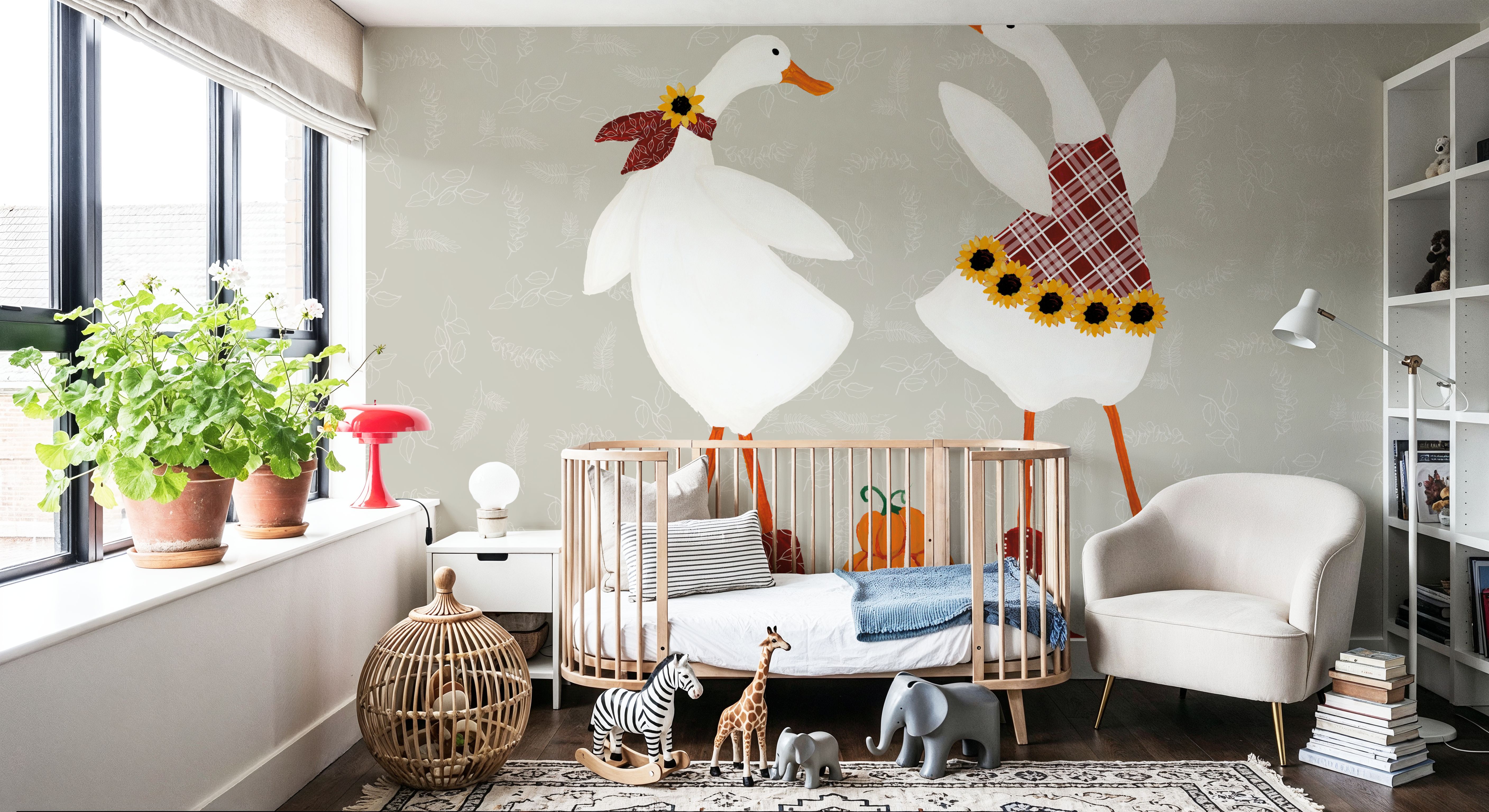 Ducks in the Pumpkin Patch VII