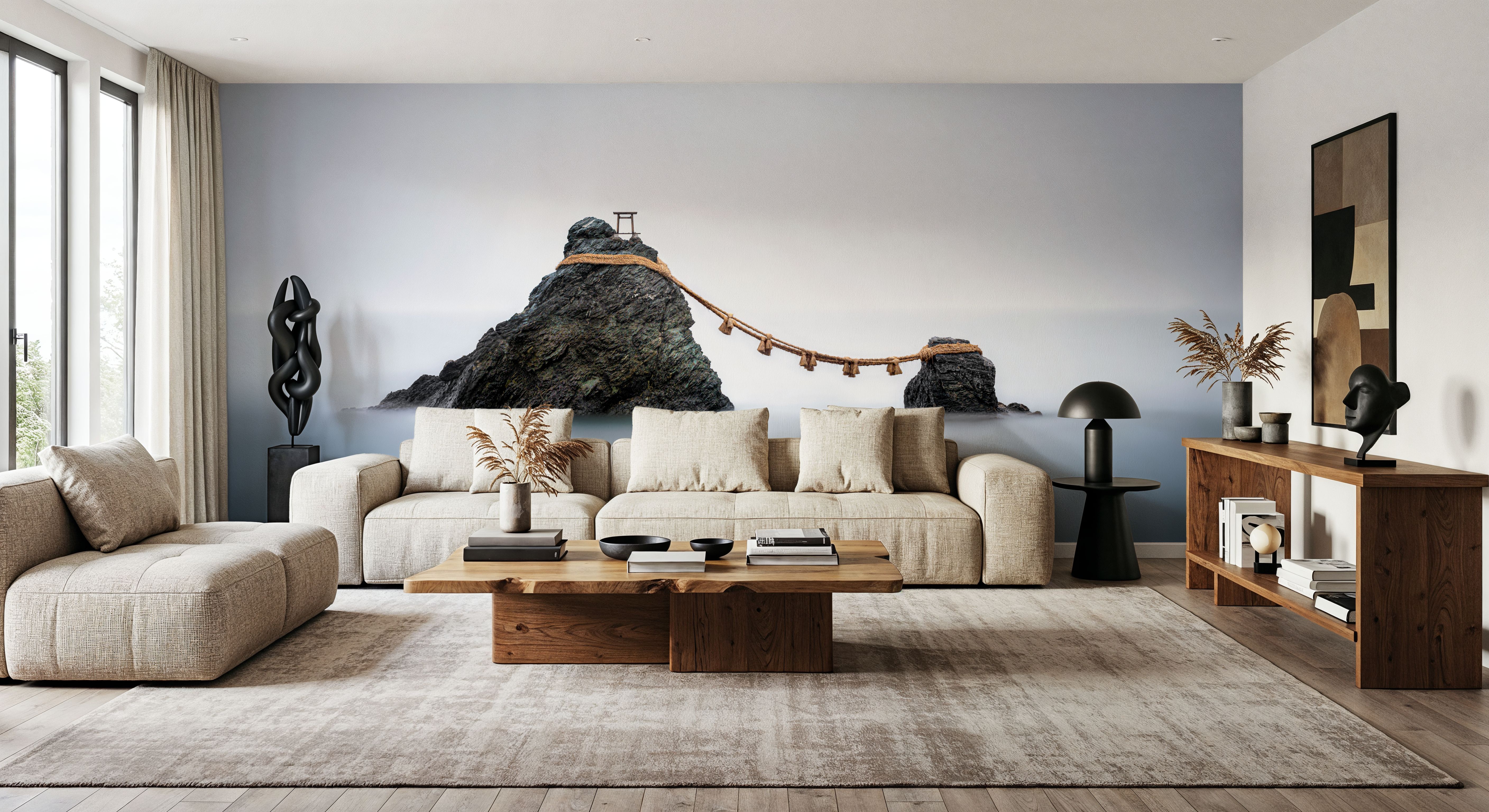 Wedded Rocks, Tapeten