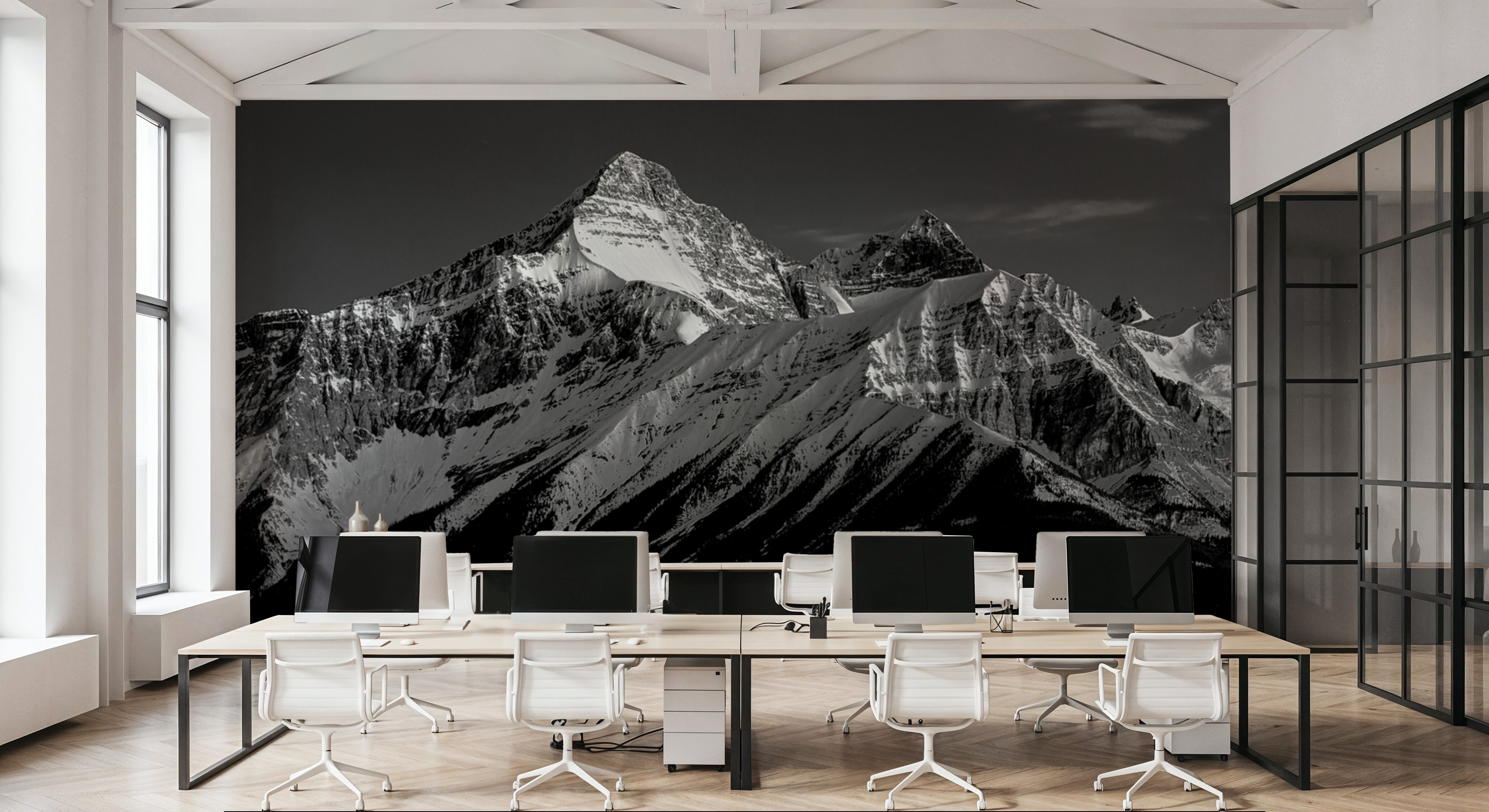 Mount Outram BW, Tapeten