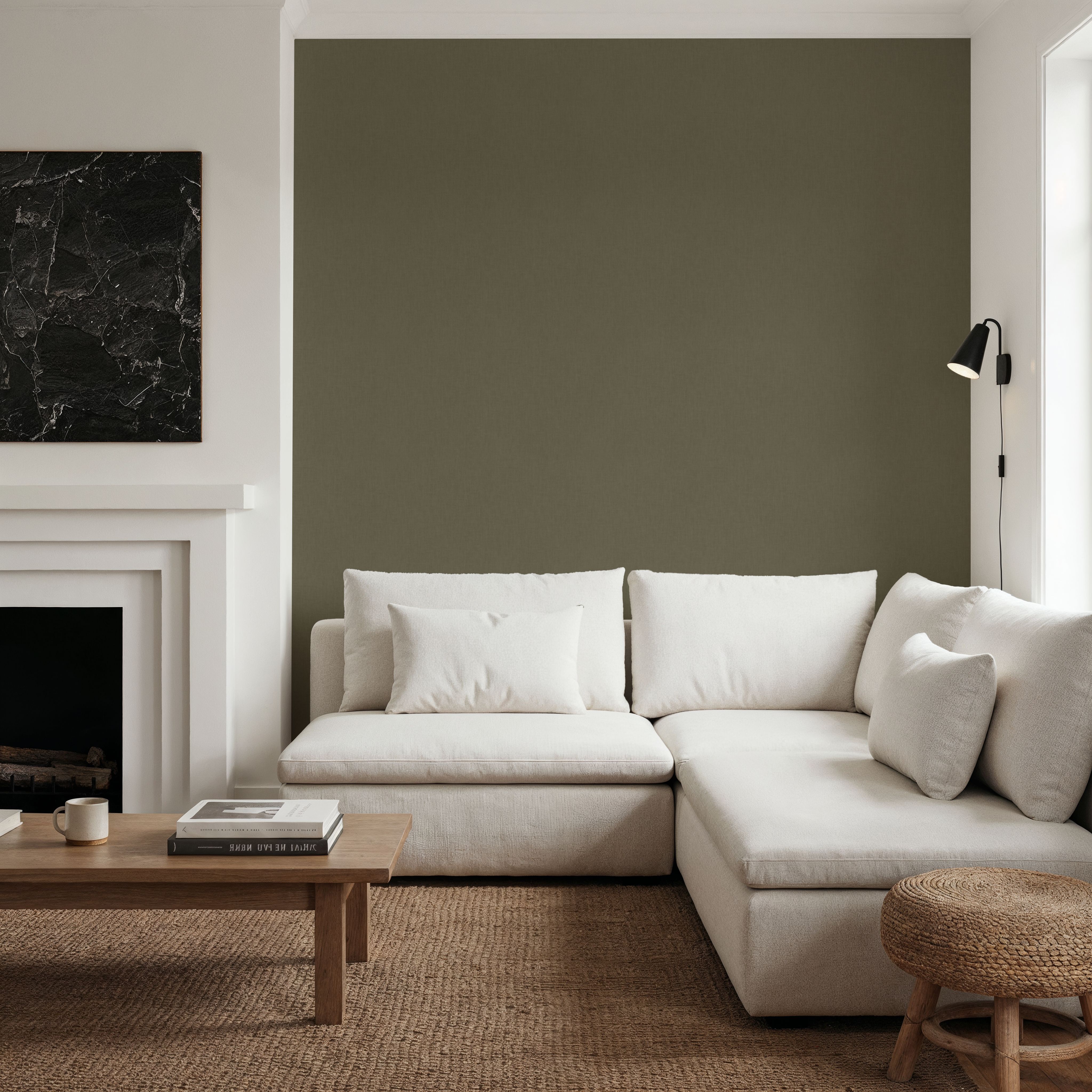 Linen Mist Murky Collection, Khaki