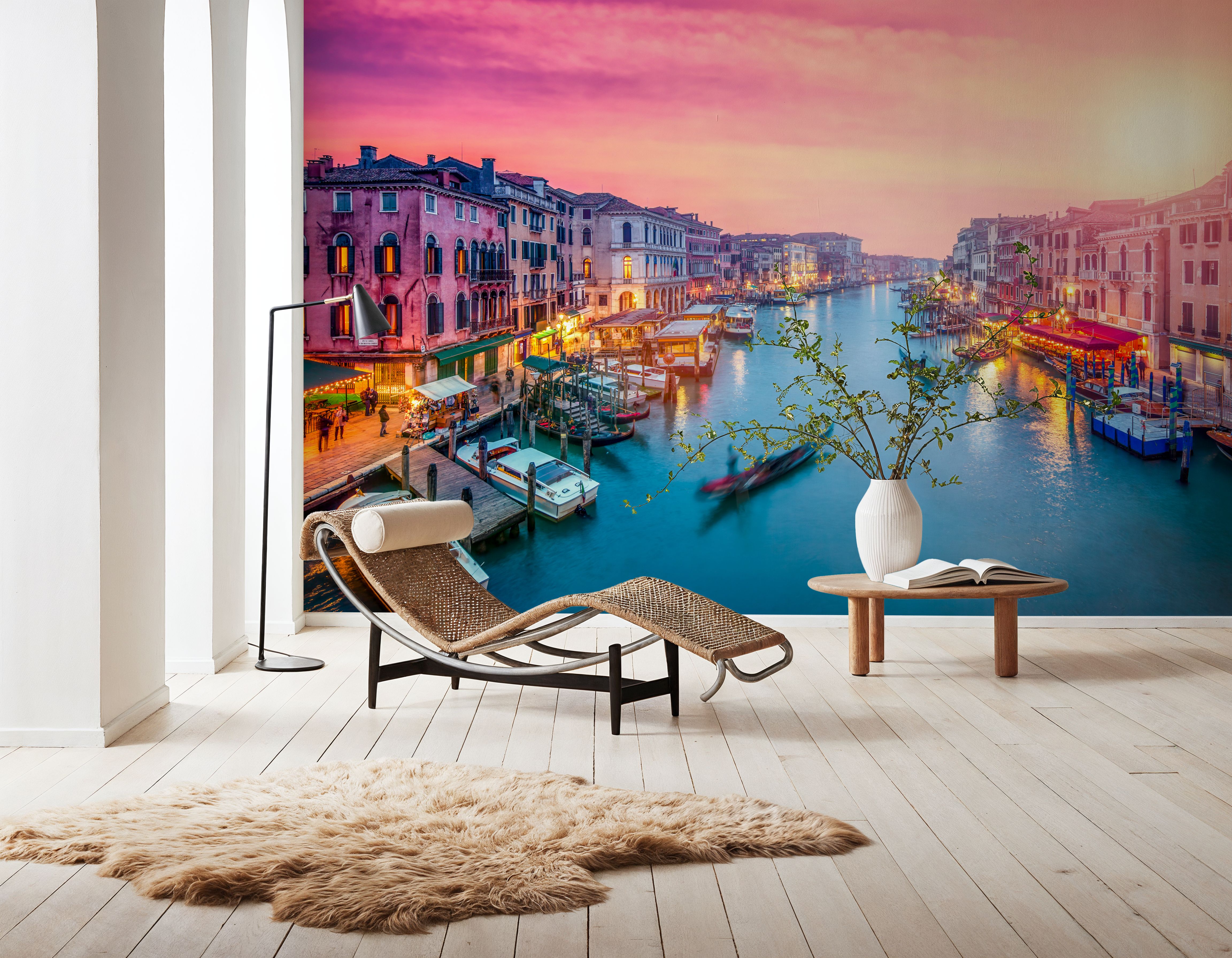 Grand Canal Sunset Pink