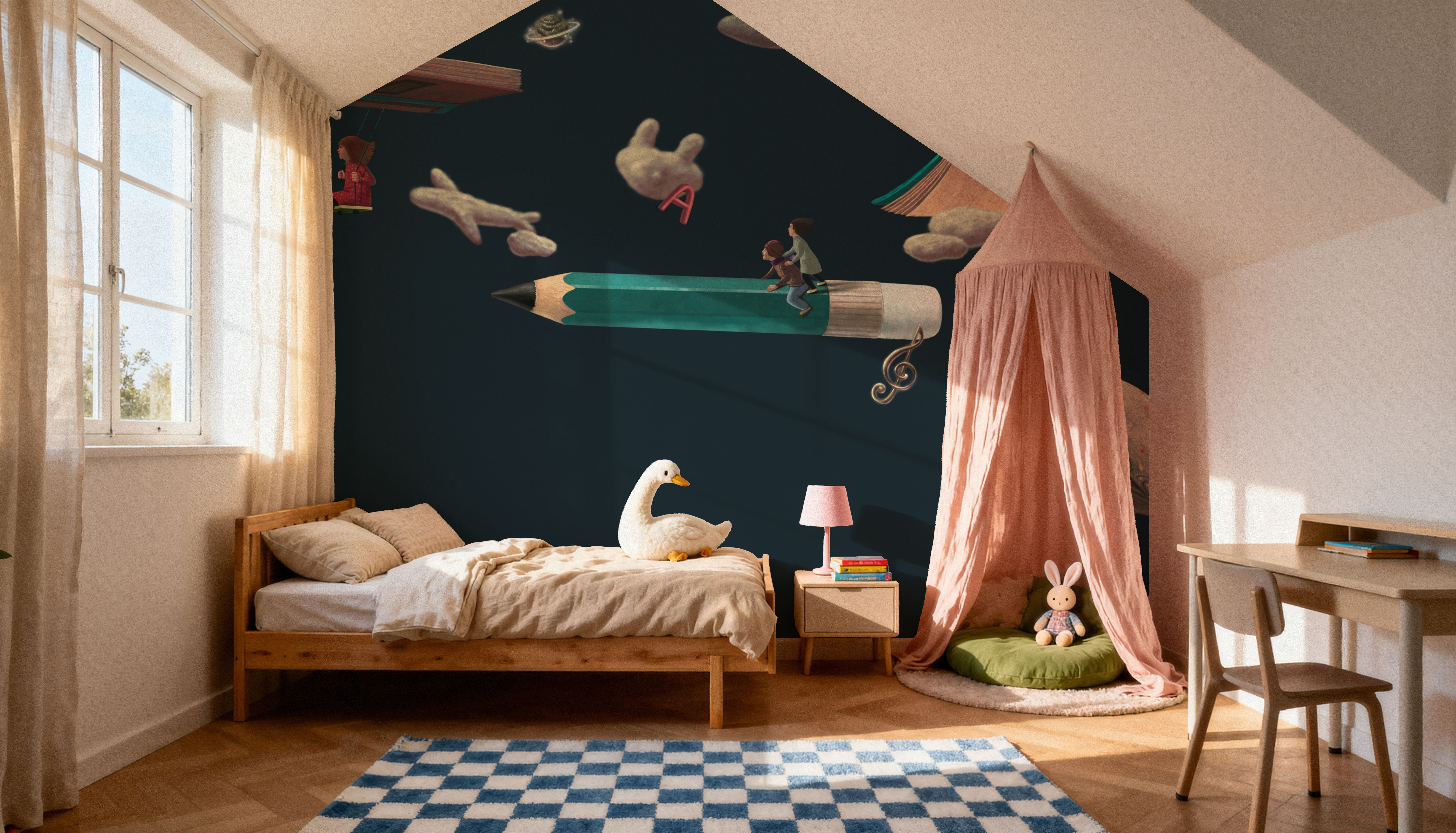 Pencil It Out, Wallpaper