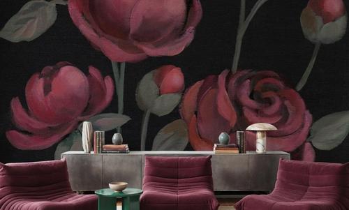 Burgundy Bloom II