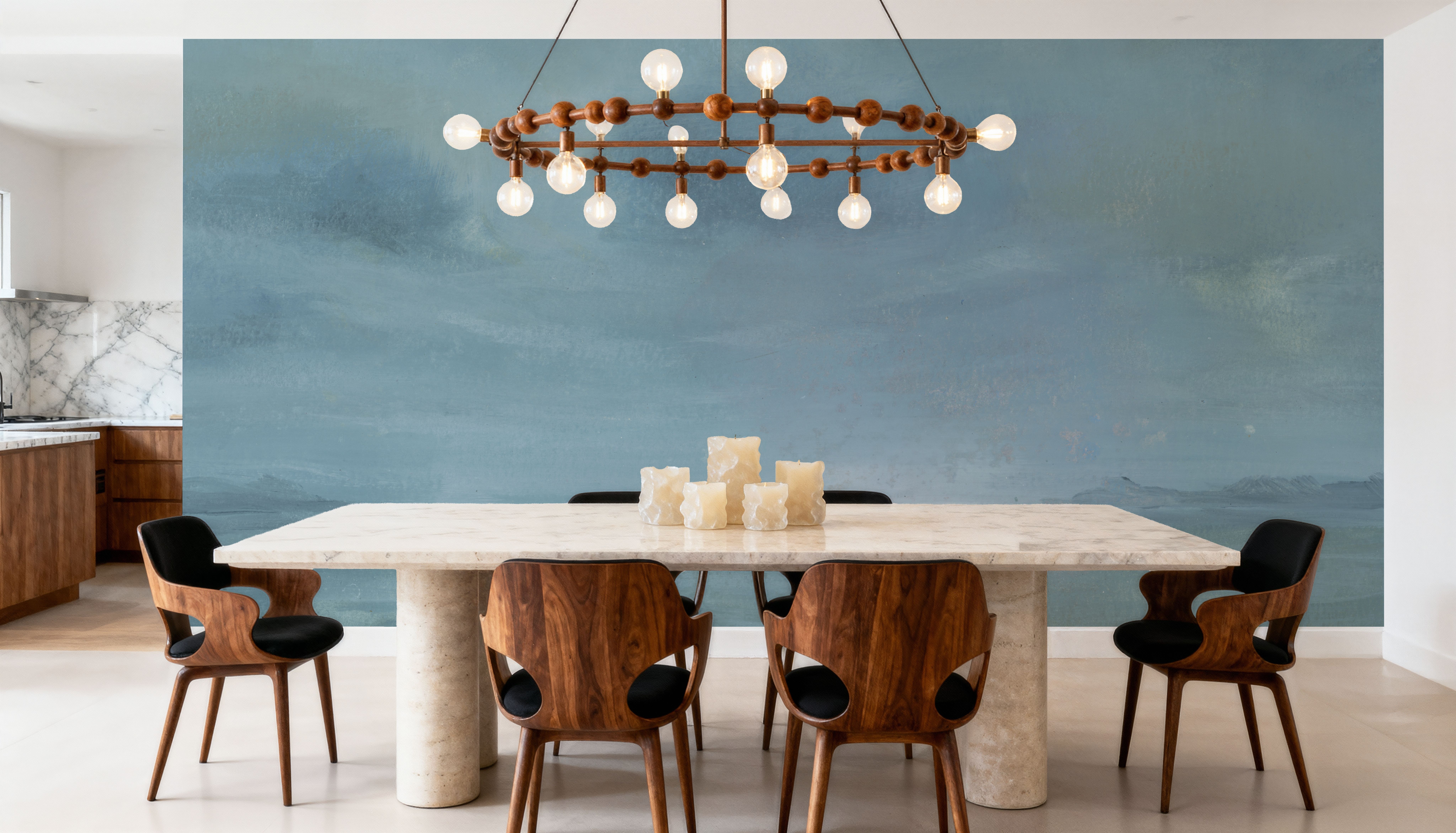 Cloudy Seascape, Wallpaper