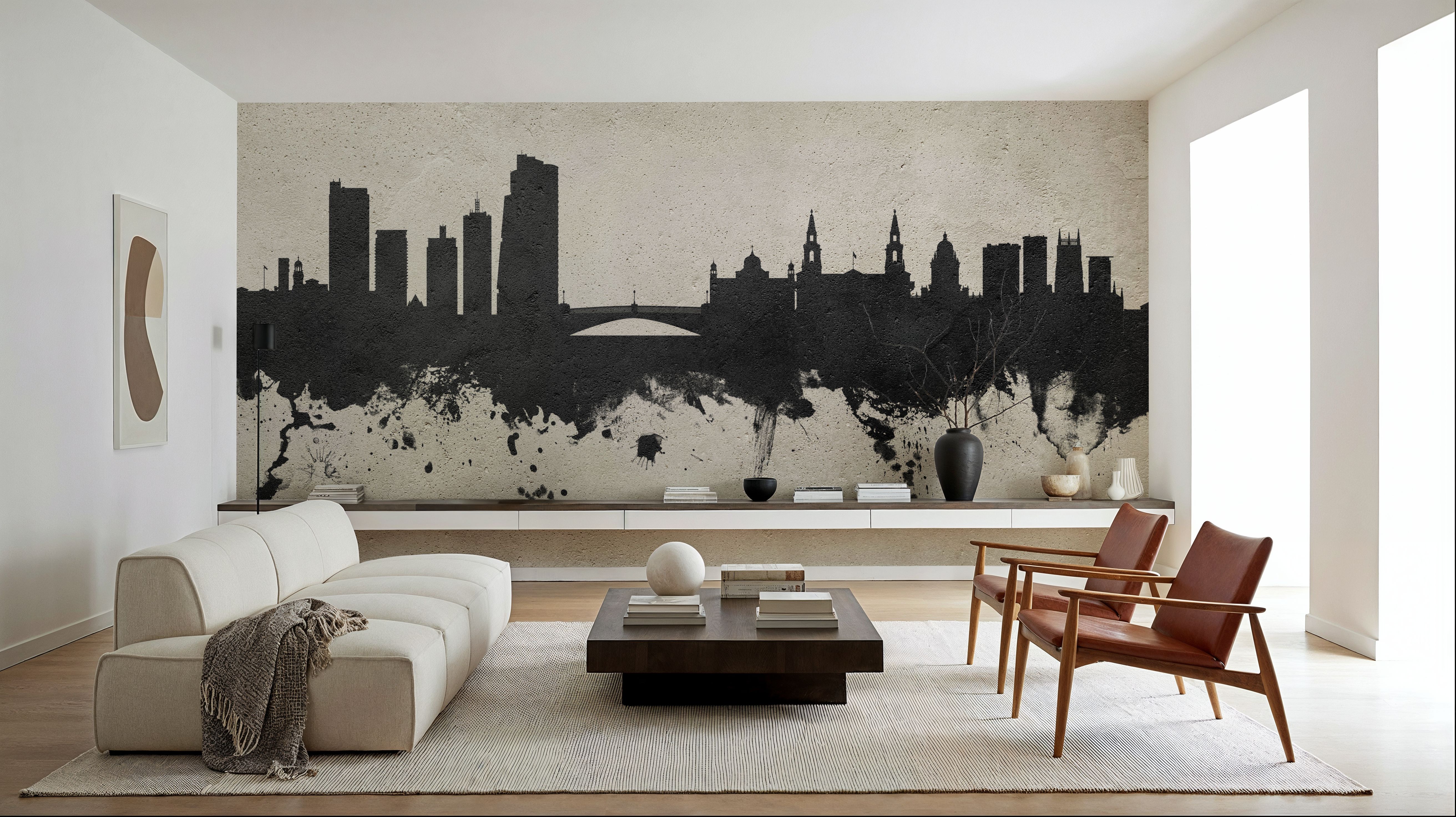 Leeds England Skyline Concrete